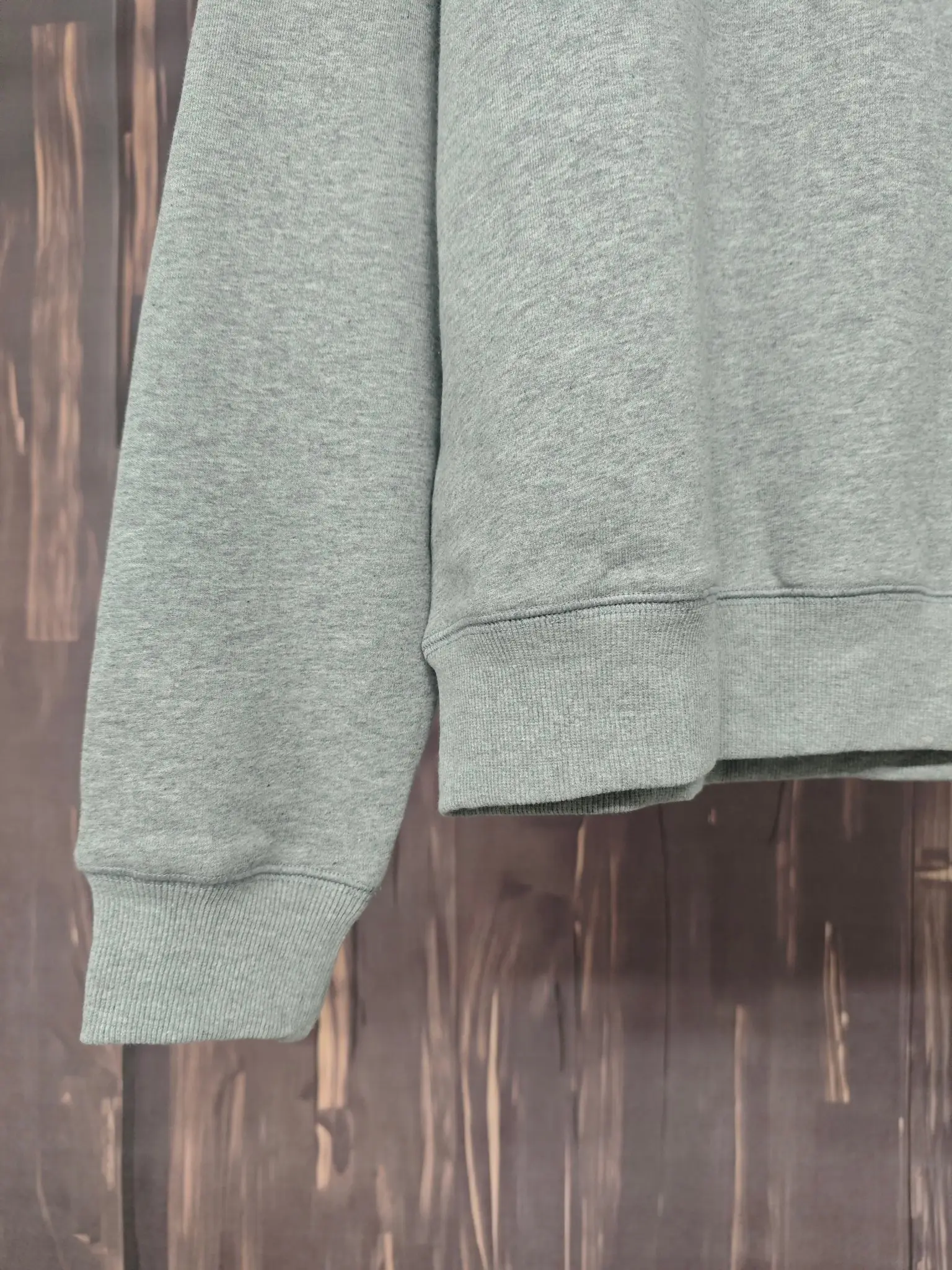 Leather Cross Patch Crew-Neck Sweatshirt D23020296 — view 6