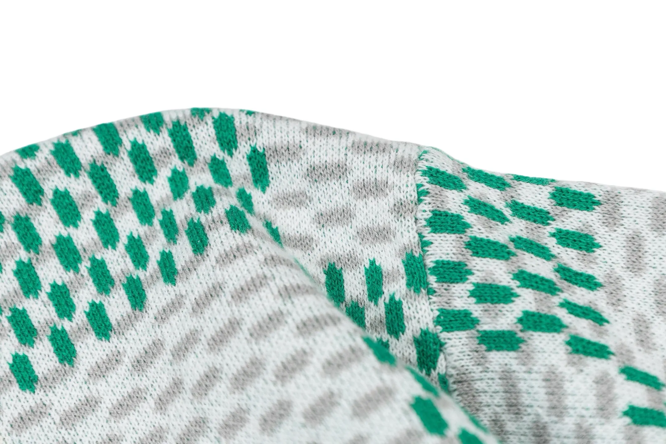 Damier Jacquard Cotton Knit T-Shirt D23014205 — view 5