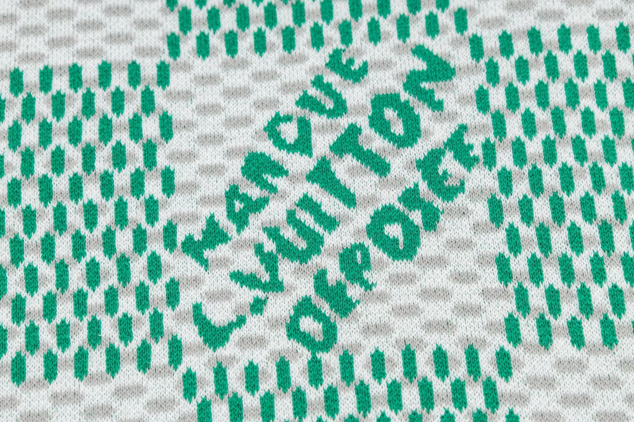 Damier Jacquard Cotton Knit T-Shirt D23014205 — view 6