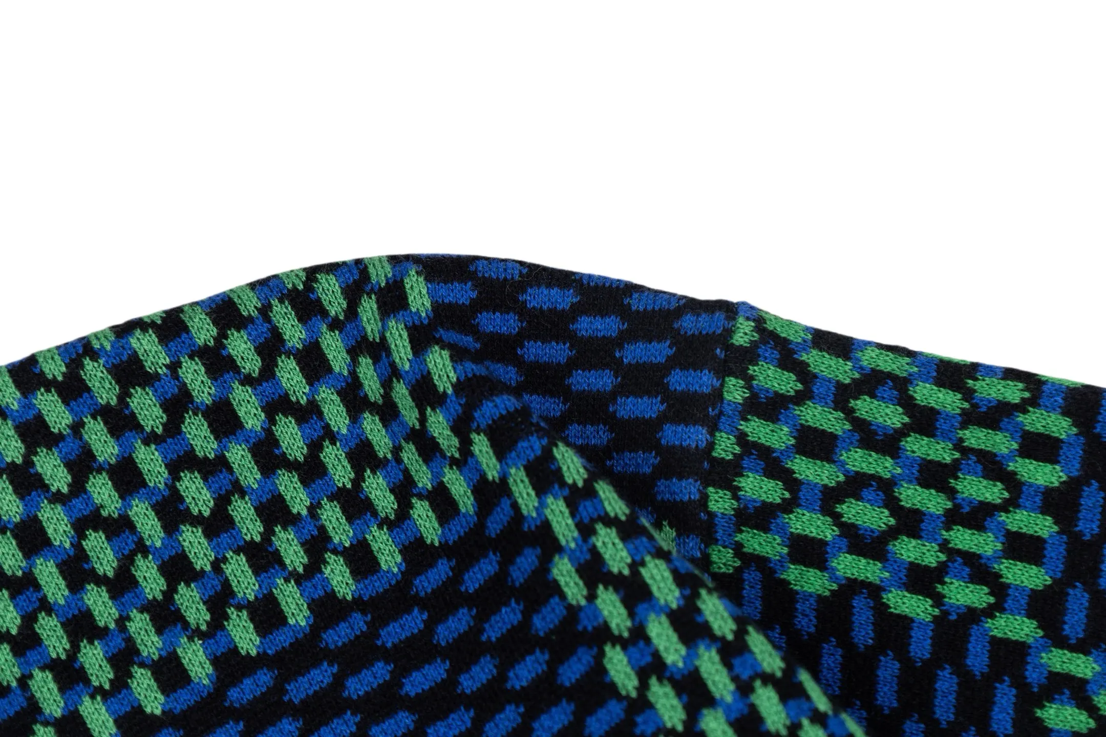 Damier Jacquard Cotton Knit T-Shirt D23014206 — view 5