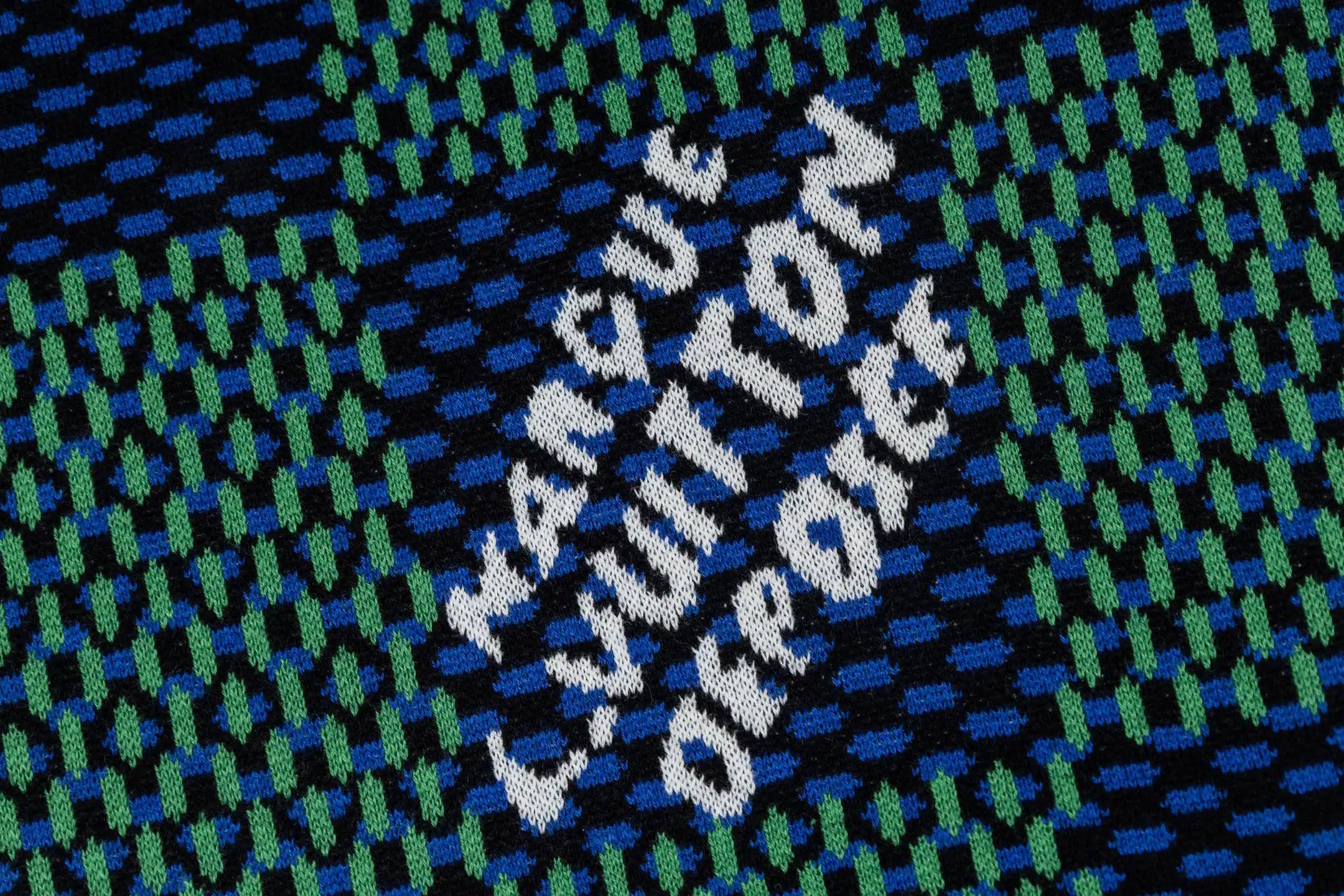 Damier Jacquard Cotton Knit T-Shirt D23014206 — view 6