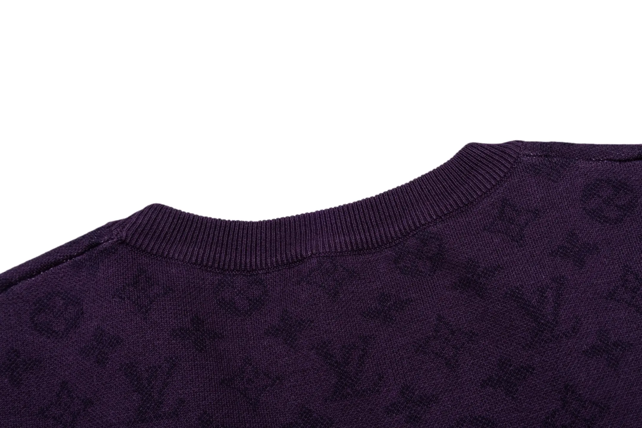 Monogram Gradient Wool-Blend Knit T-Shirt D23014201 — view 4