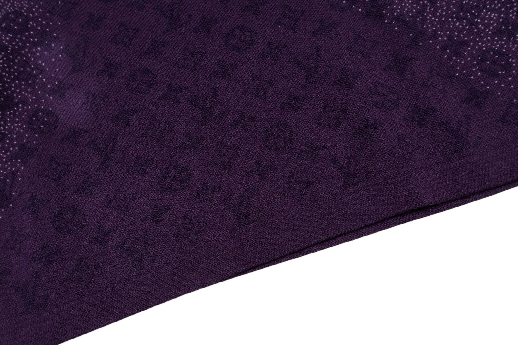 Monogram Gradient Wool-Blend Knit T-Shirt D23014201 — view 8