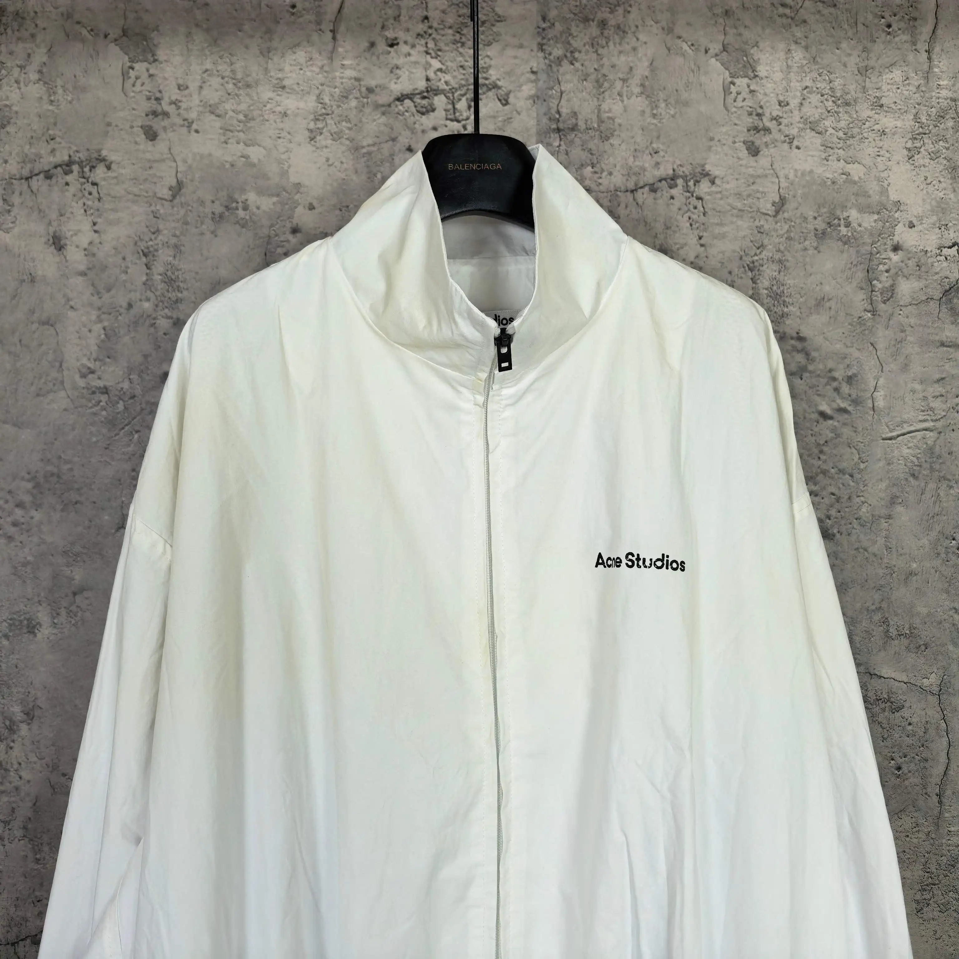 Washed Logo Zip-Up Track Jacket D23024584 — view 3