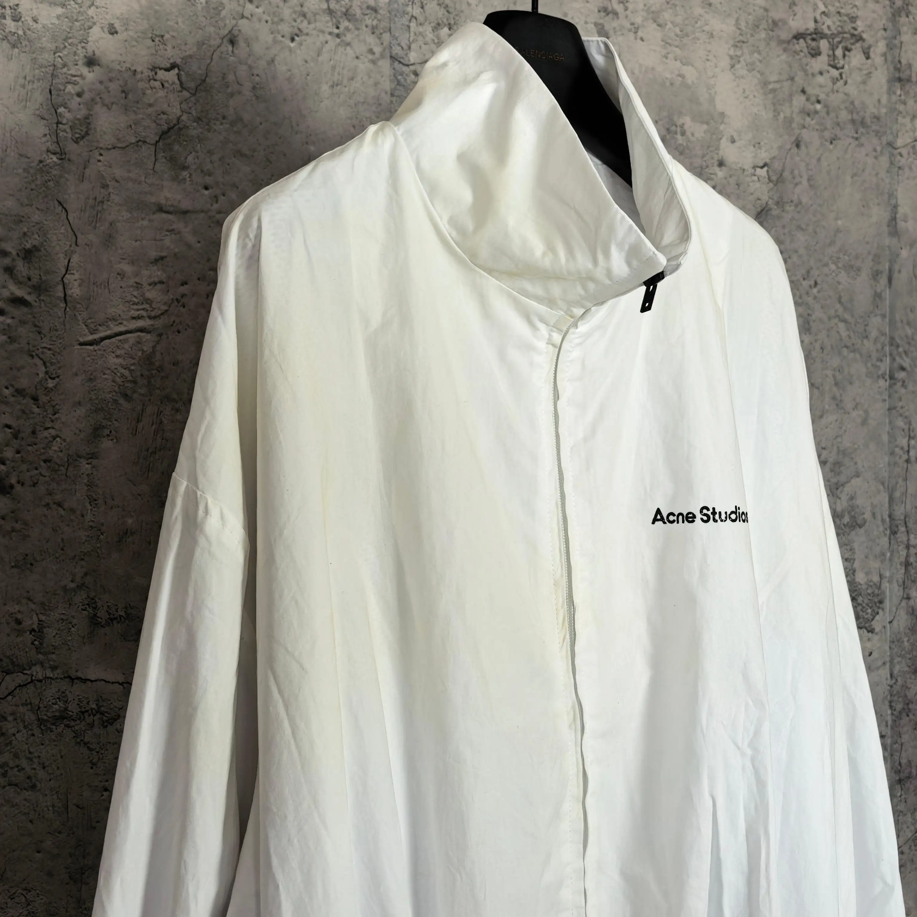 Washed Logo Zip-Up Track Jacket D23024584 — view 7