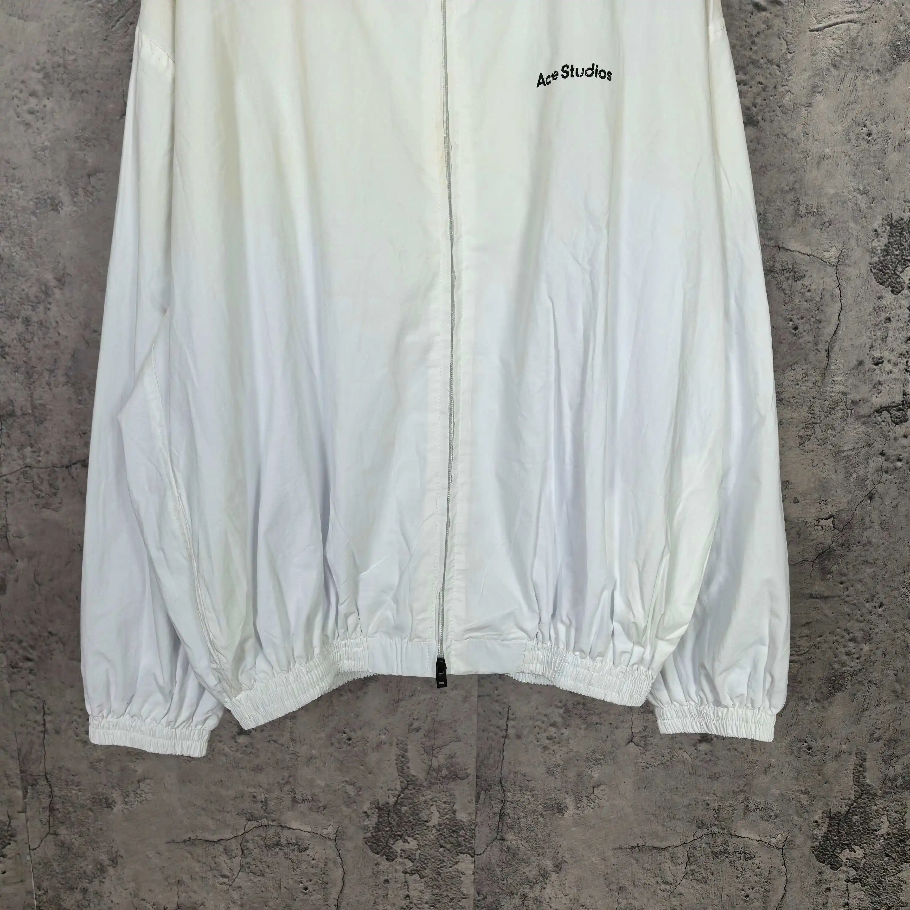 Washed Logo Zip-Up Track Jacket D23024584 — view 10