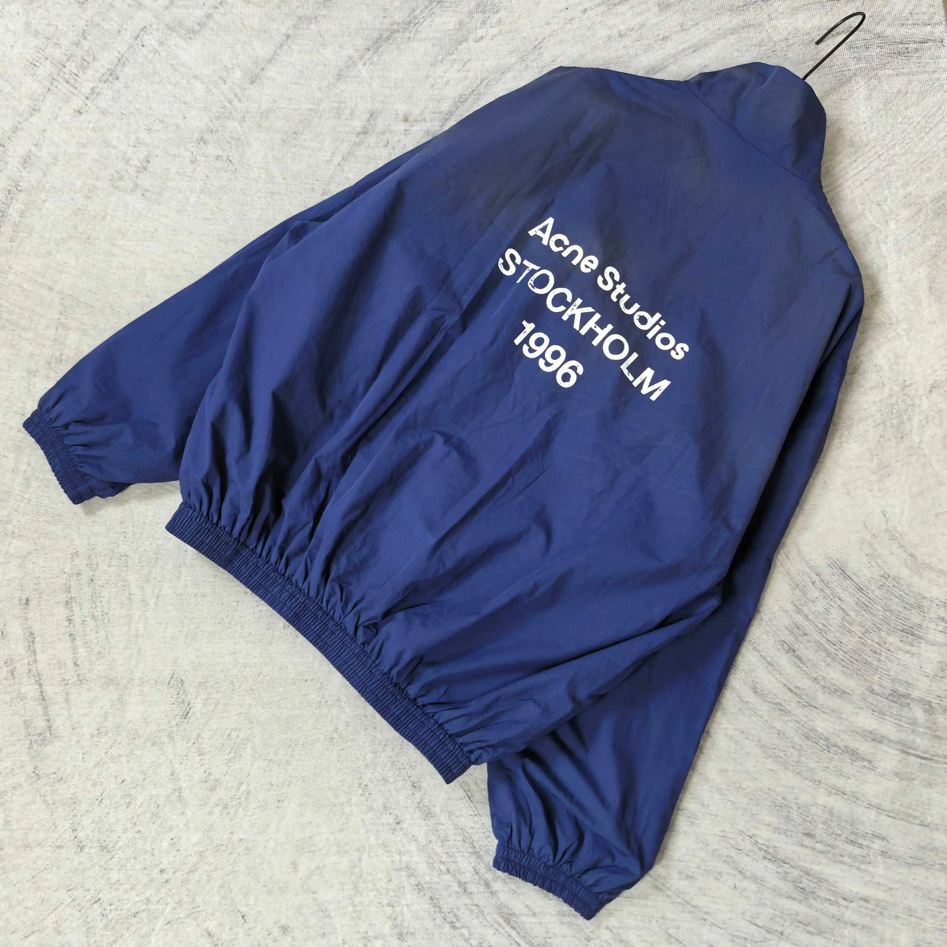 Acne Studios 1996 Logo Washed Track Jacket D23024585 — view 5
