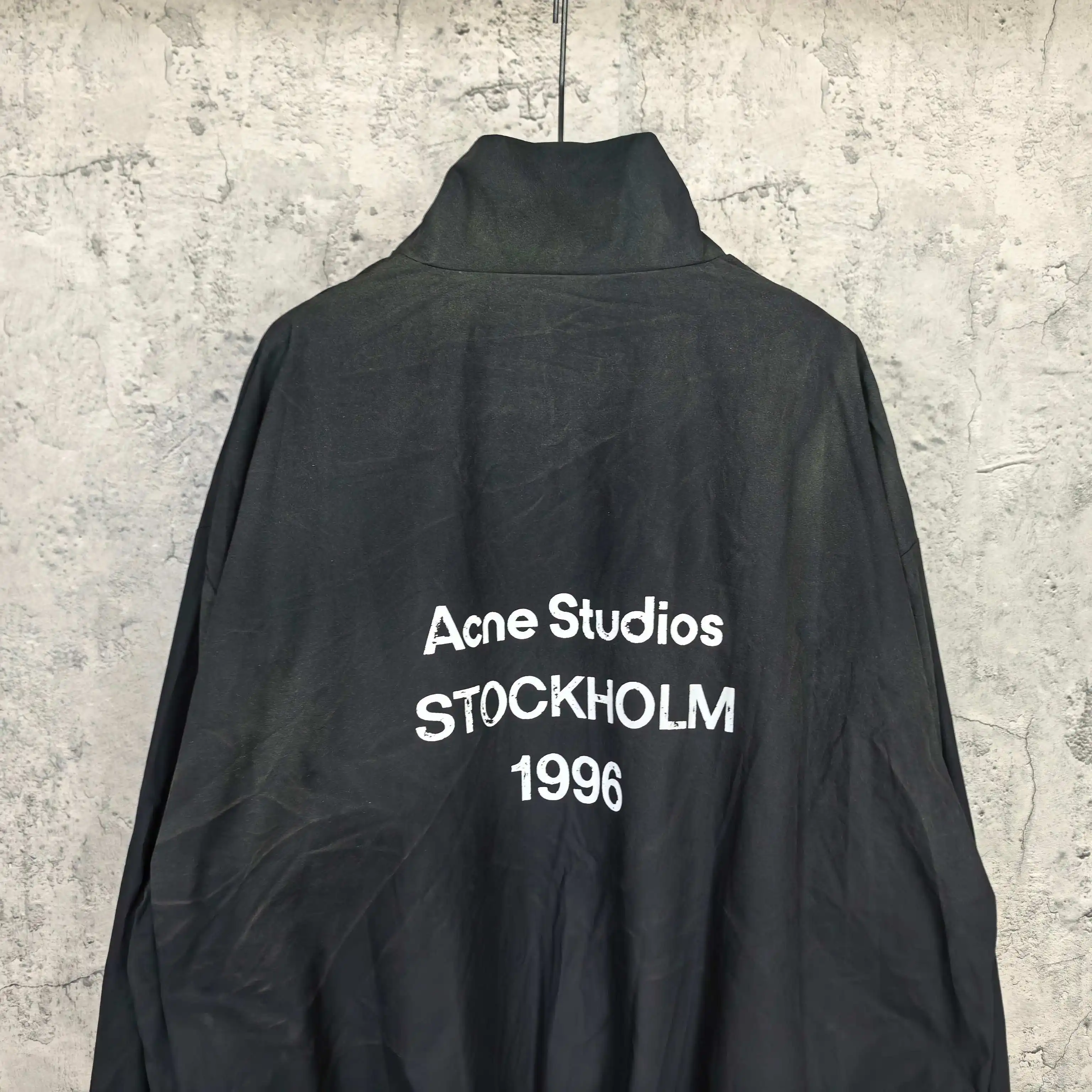 Logo Print Washed Track Jacket D23024583 — view 6