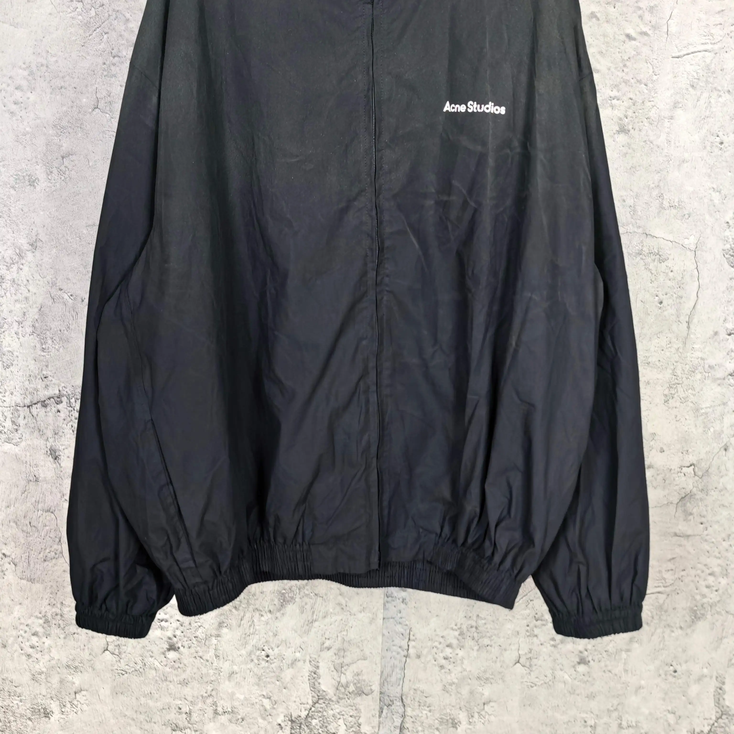 Logo Print Washed Track Jacket D23024583 — view 10