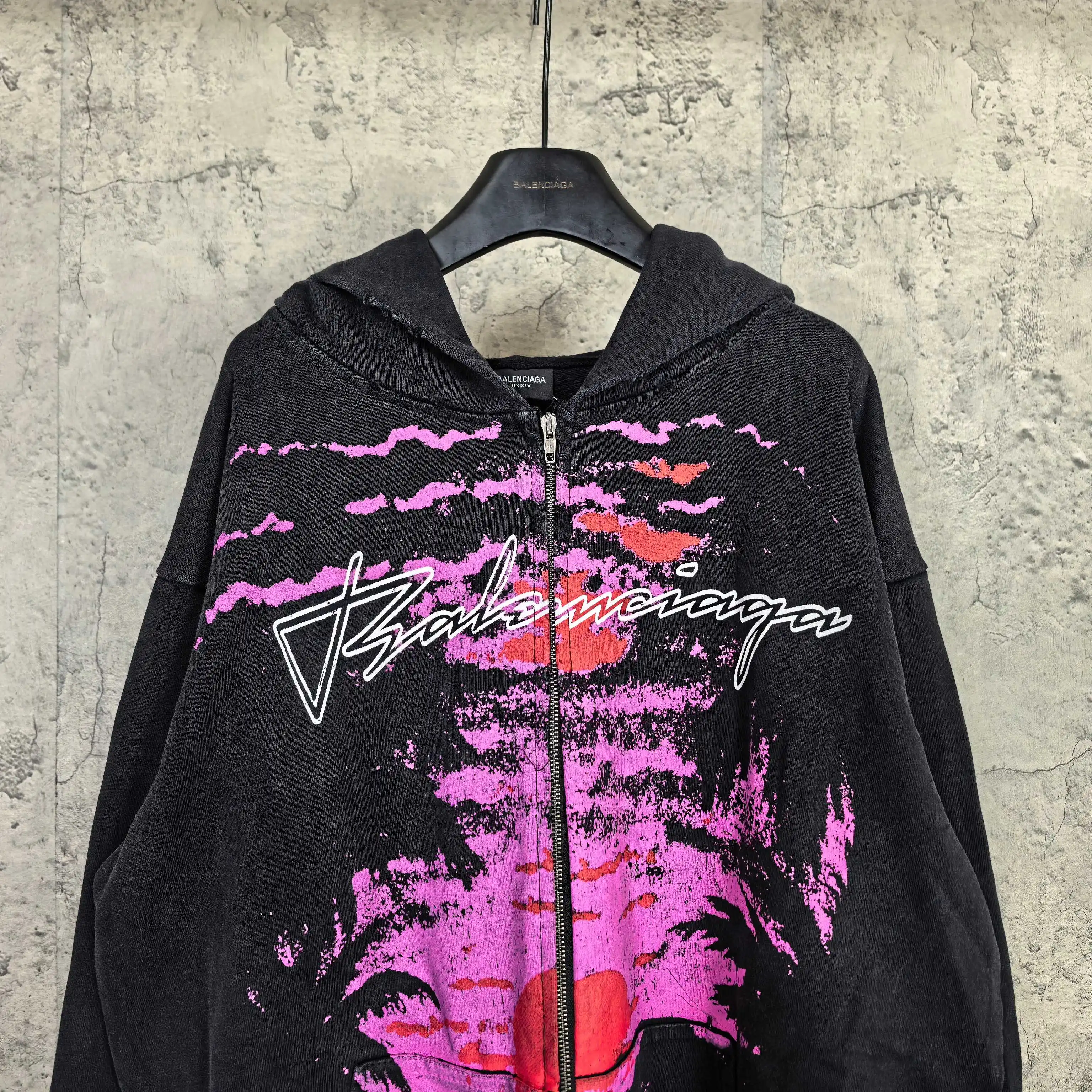 Dream Sunset Graphic Zip-Up Hoodie D23024476 — view 3