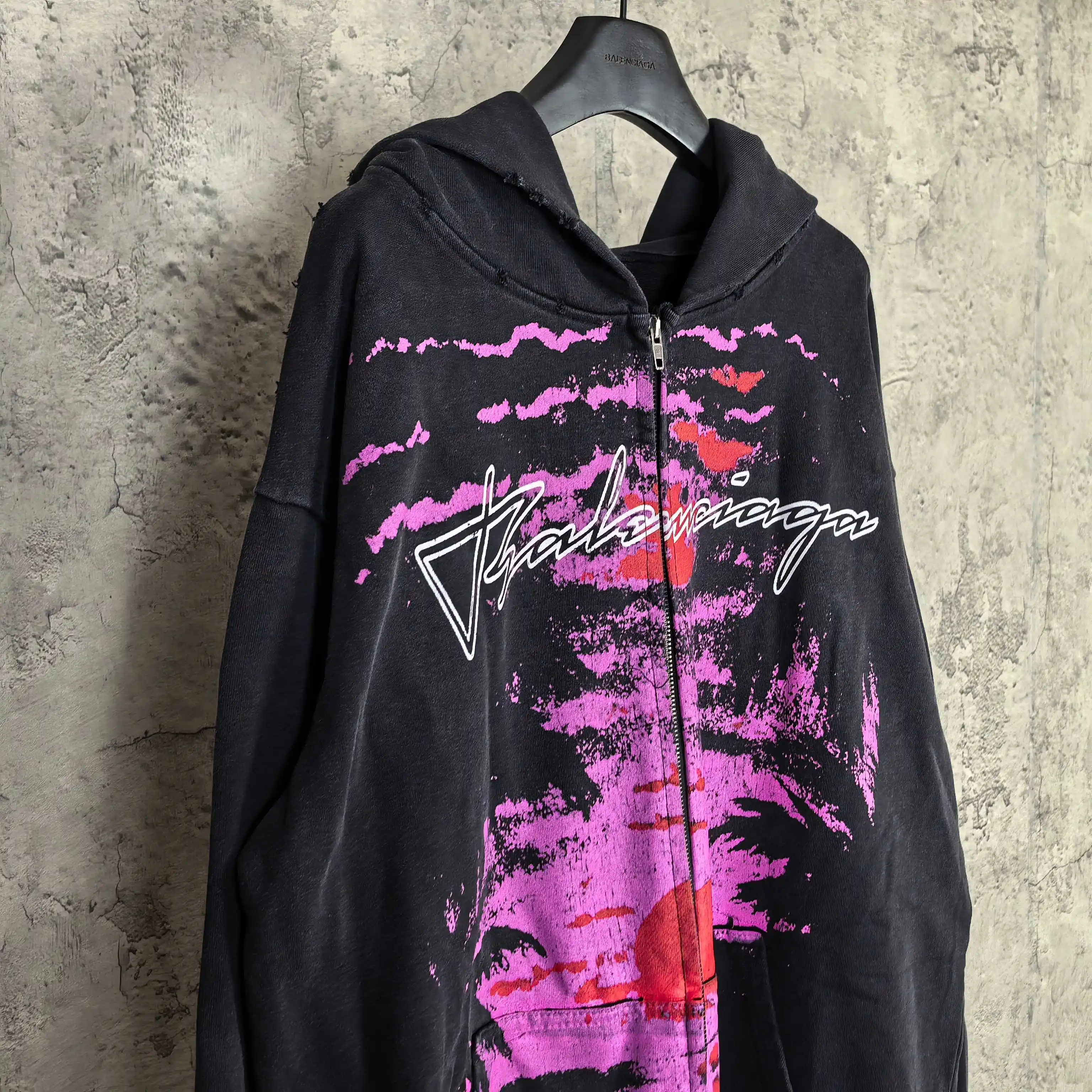 Dream Sunset Graphic Zip-Up Hoodie D23024476 — view 7