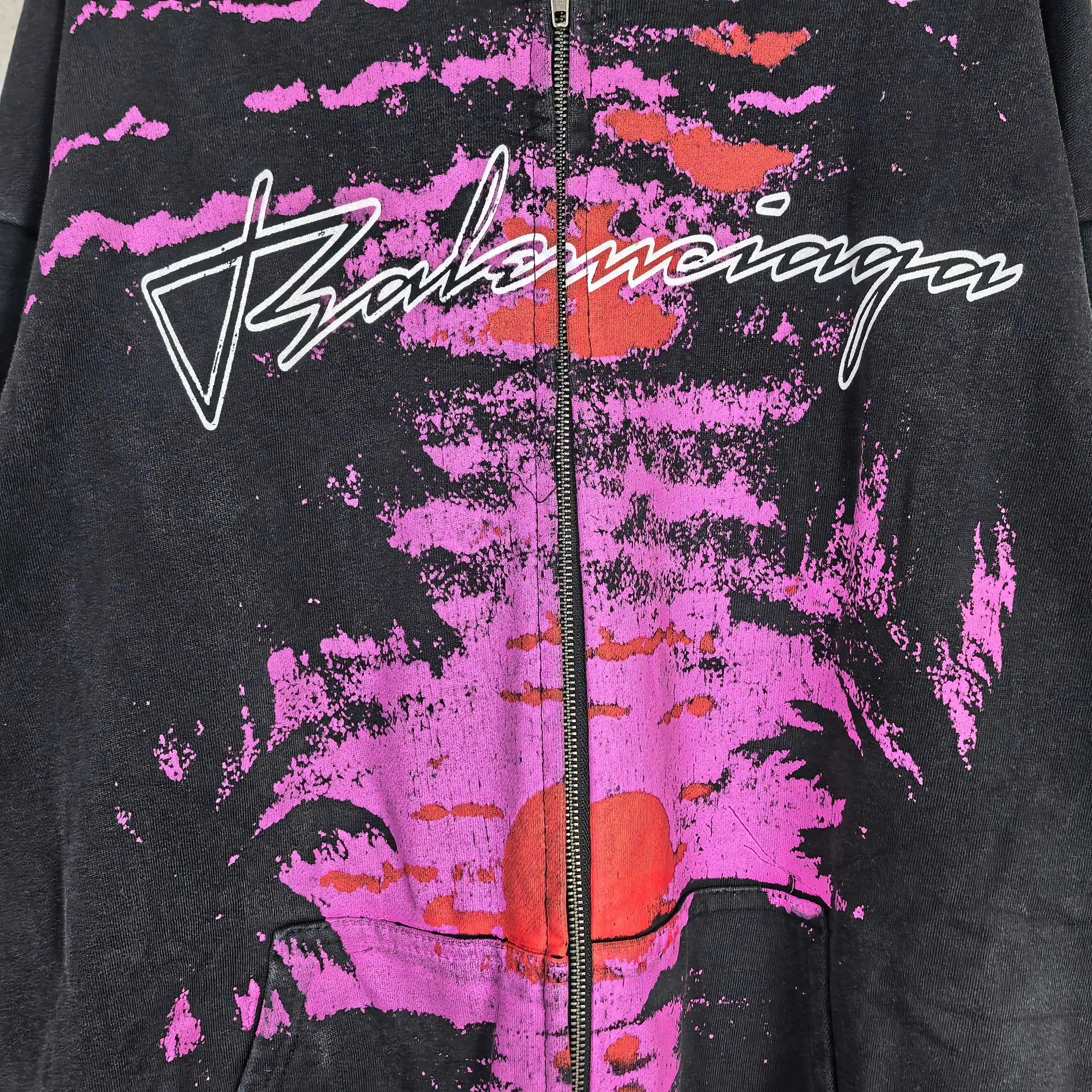 Dream Sunset Graphic Zip-Up Hoodie D23024476 — view 8