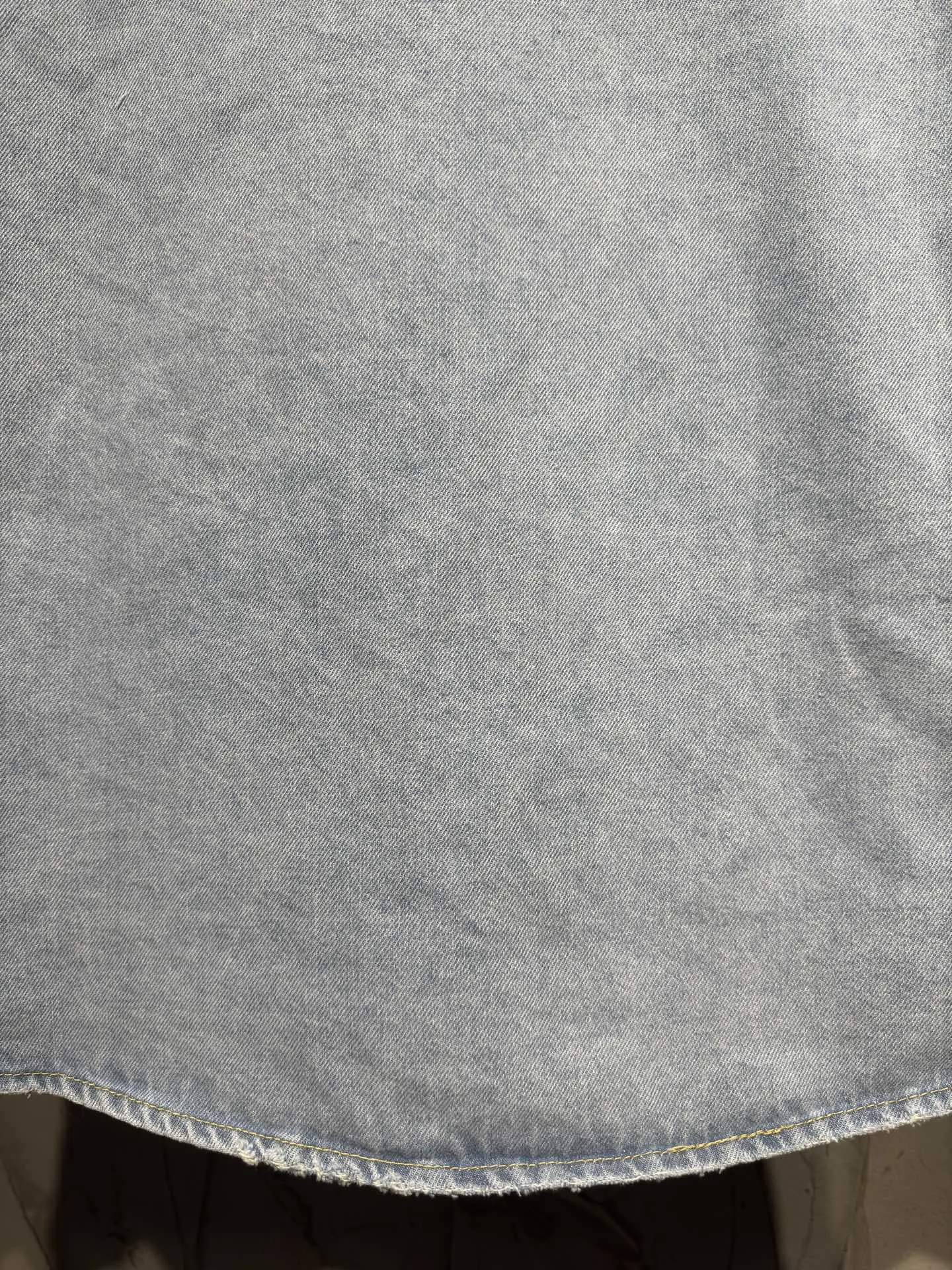 Oversized Washed Denim Shirt Jacket D23024321 — view 21