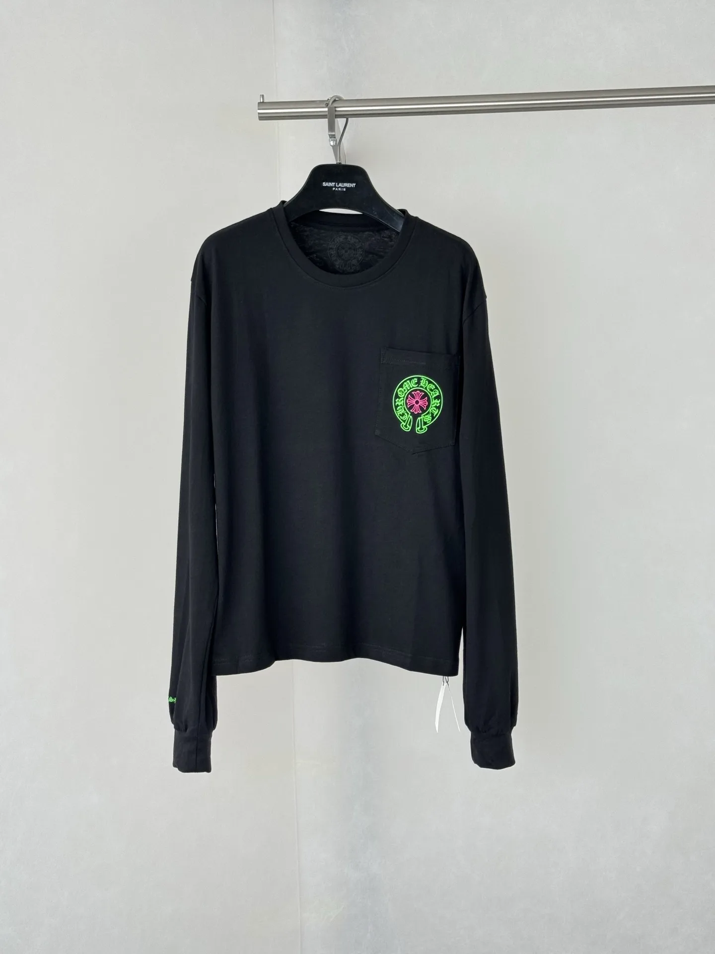 STAFF Horseshoe Print Long-Sleeve T-Shirt D23018672