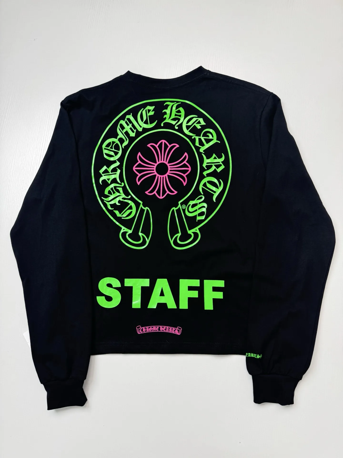 STAFF Horseshoe Print Long-Sleeve T-Shirt D23018672 — view 4