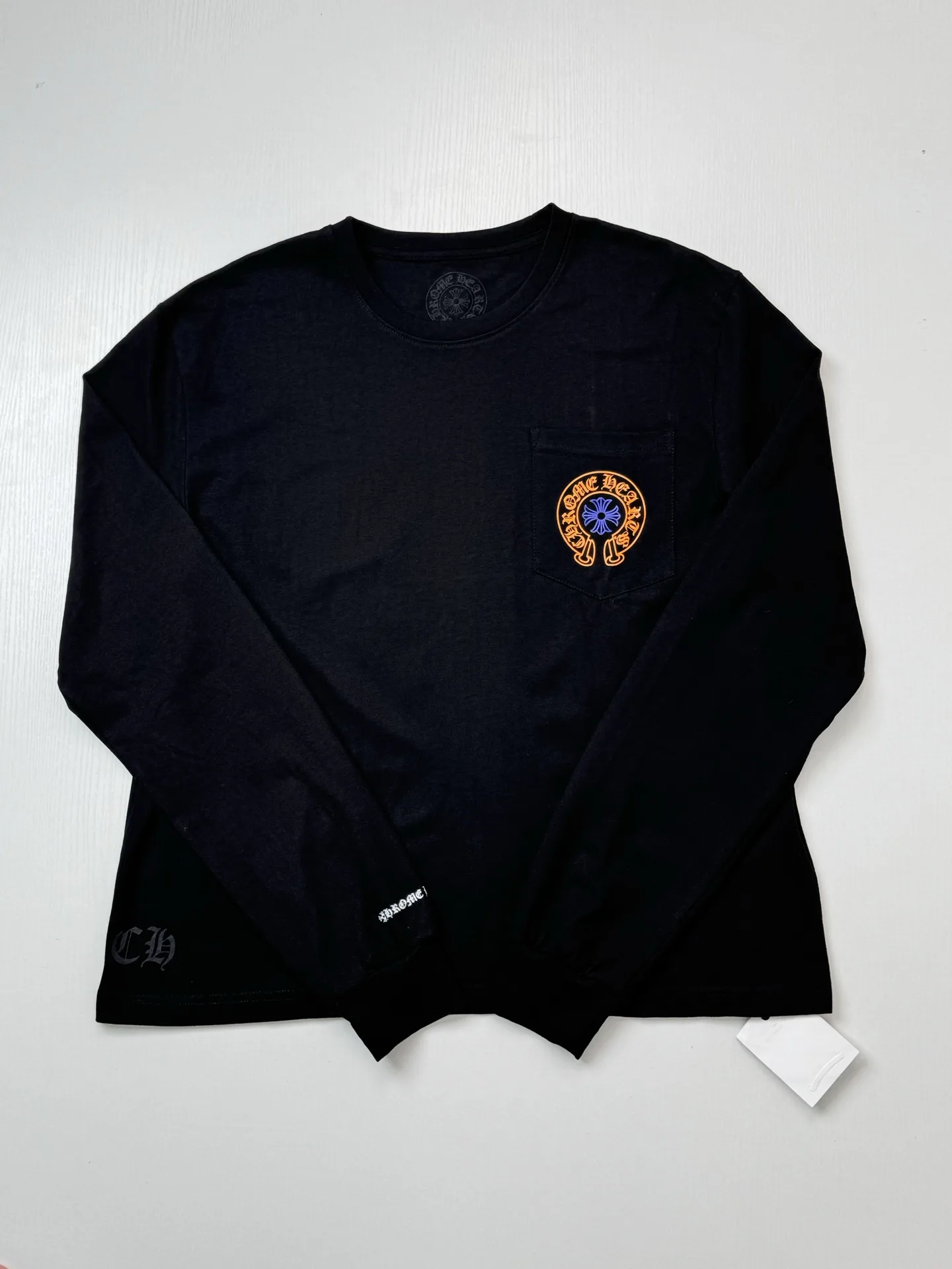 Horseshoe Logo Print Long-Sleeve T-Shirt D23018671 — view 3