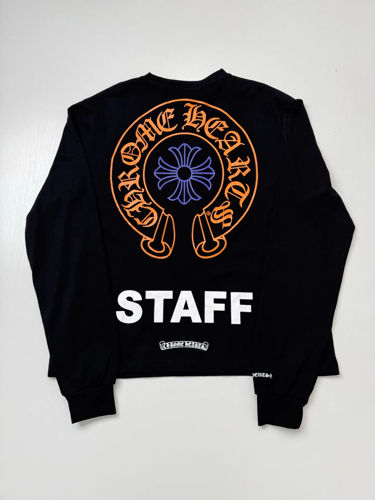 Horseshoe Logo Print Long-Sleeve T-Shirt D23018671 — view 4