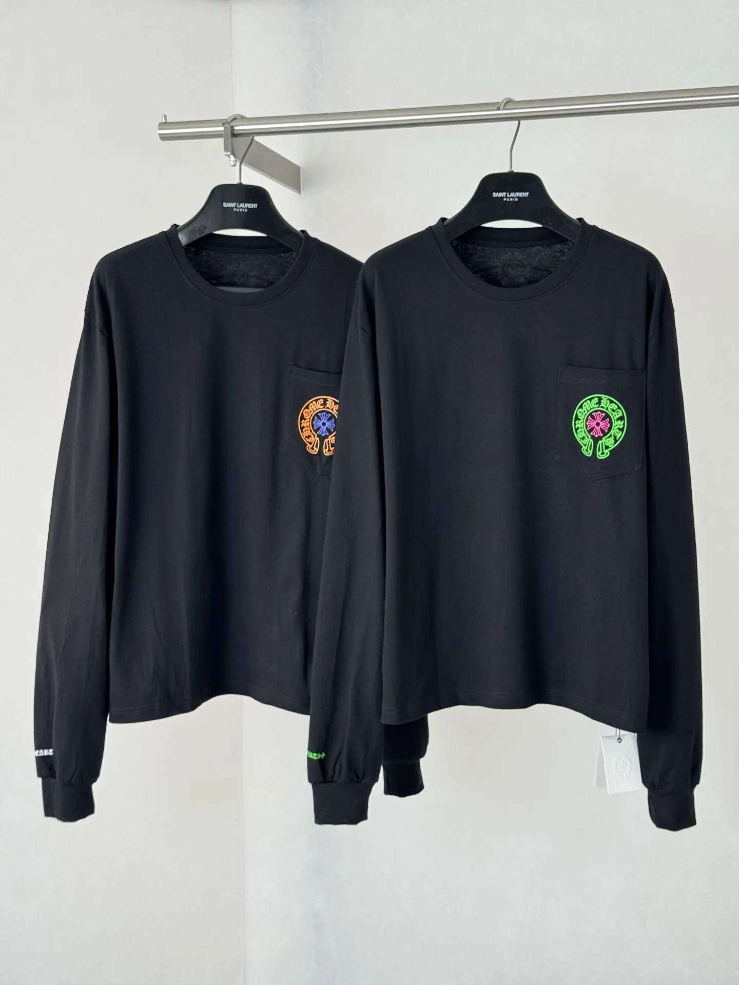Horseshoe Logo Print Long-Sleeve T-Shirt D23018671 — view 12