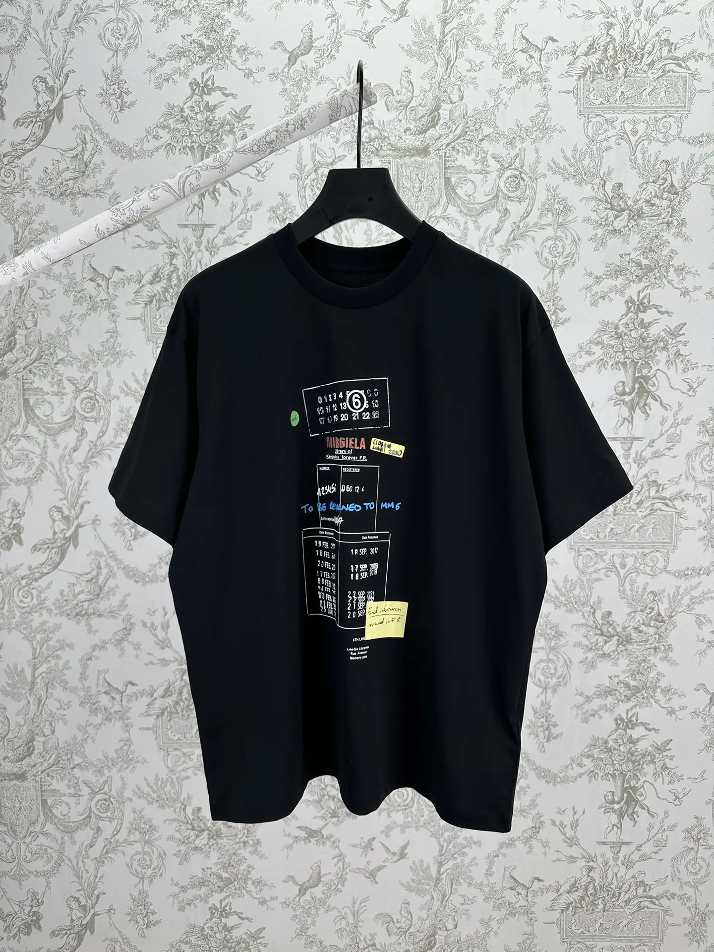MM6 Maison Margiela Graphic Print Cotton T-Shirt D23514394