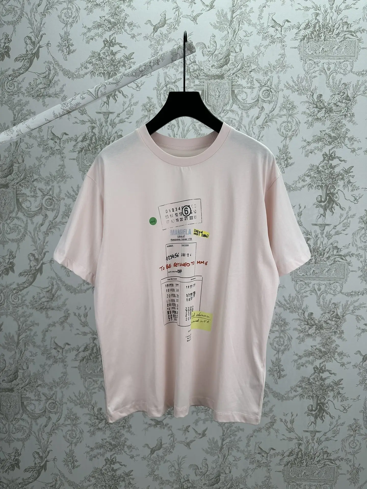 MM6 Maison Margiela Archive Print Cotton T-Shirt D23514395