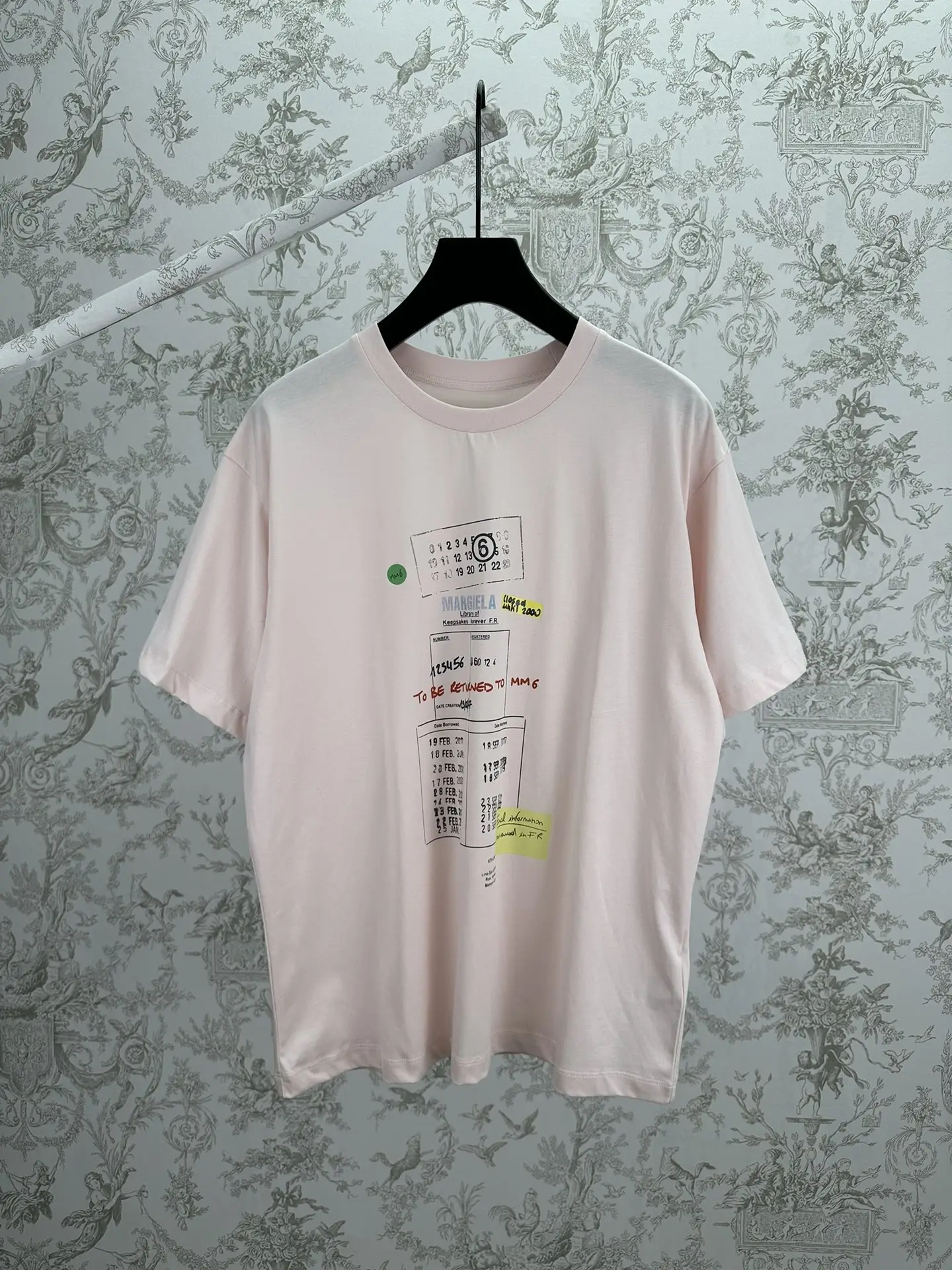 MM6 Maison Margiela Archive Print Cotton T-Shirt D23514395