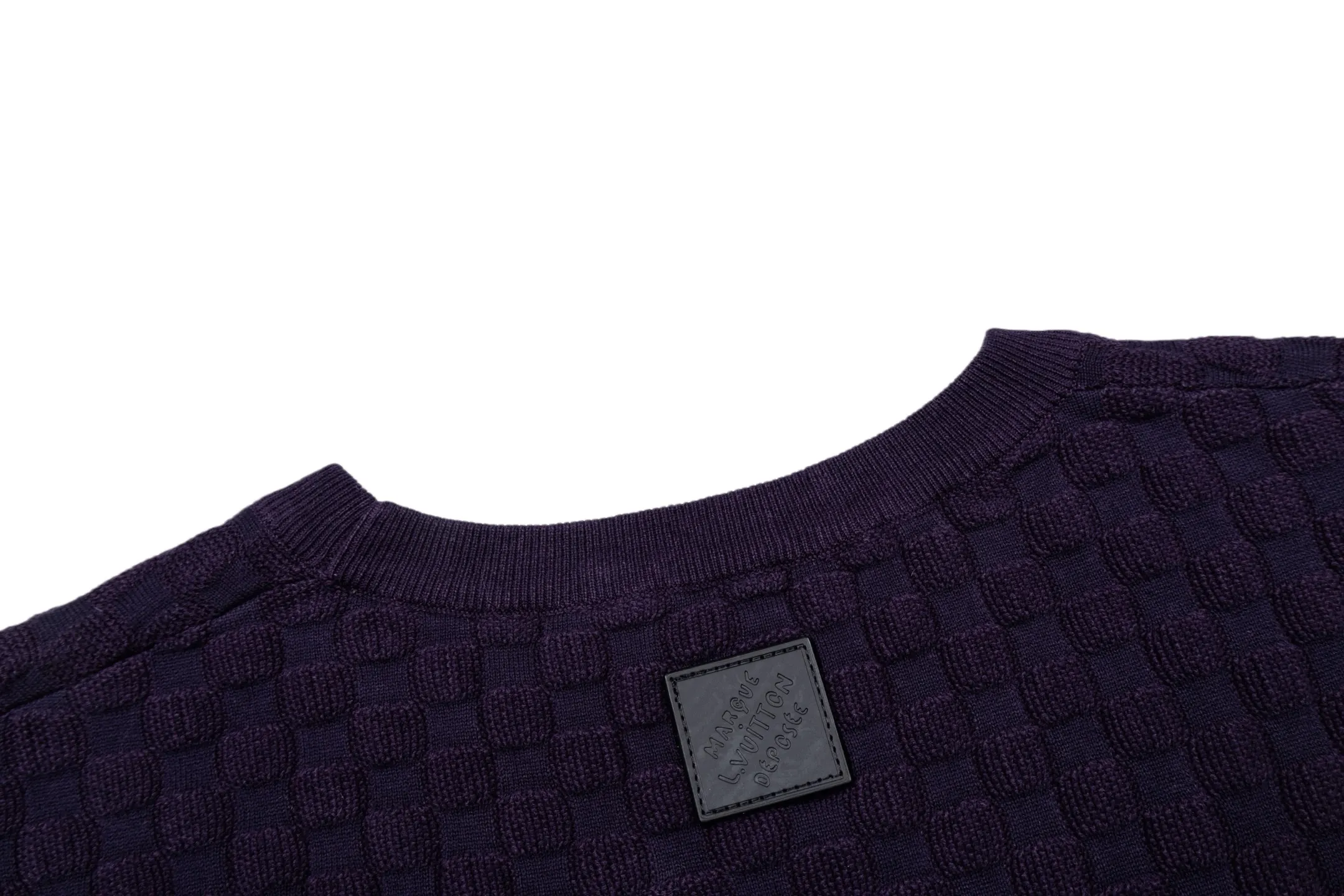 Since 1854 Damier Jacquard Knit T-Shirt D23514200 — view 4