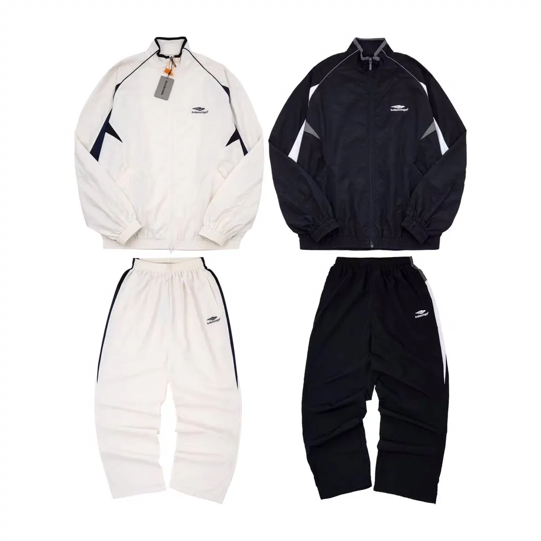 3B Sports Embroidered Nylon Track Pants D23513449 — view 3