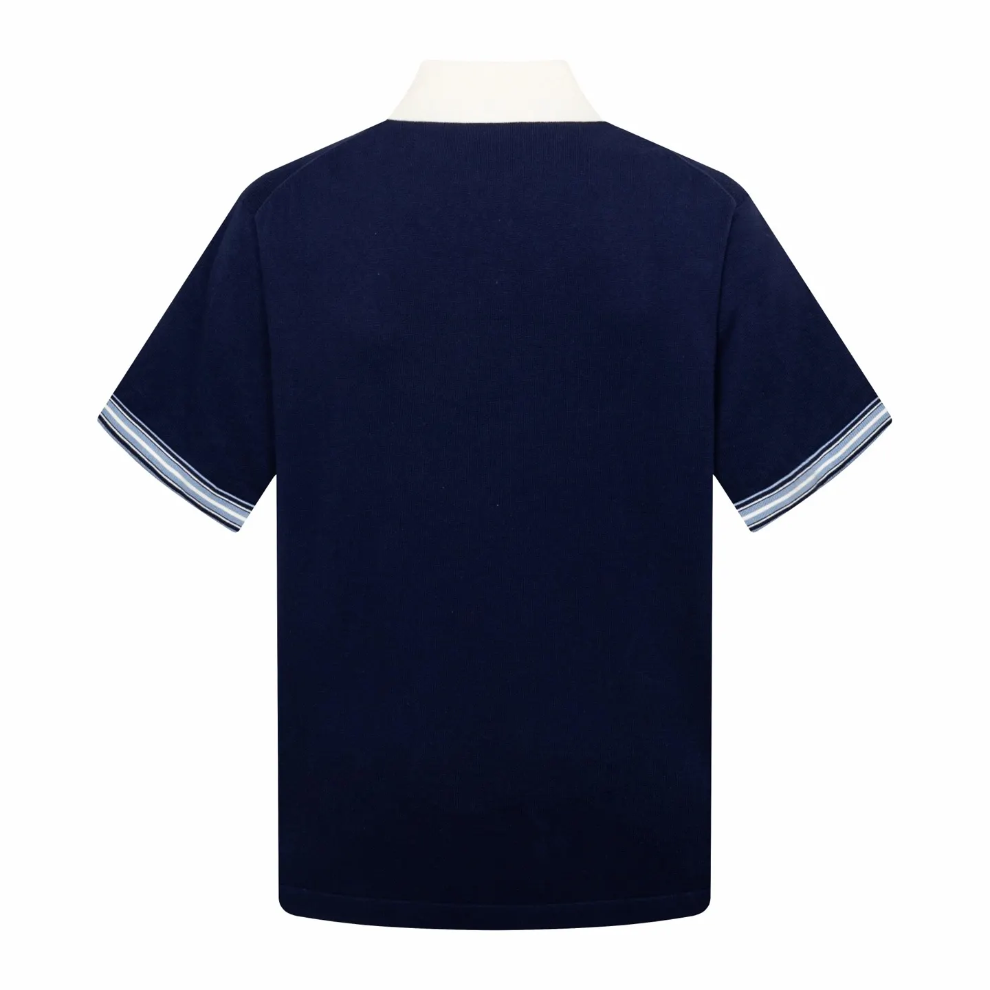 Lily of the Valley Embroidered Cotton Polo Shirt D23514208 — view 2