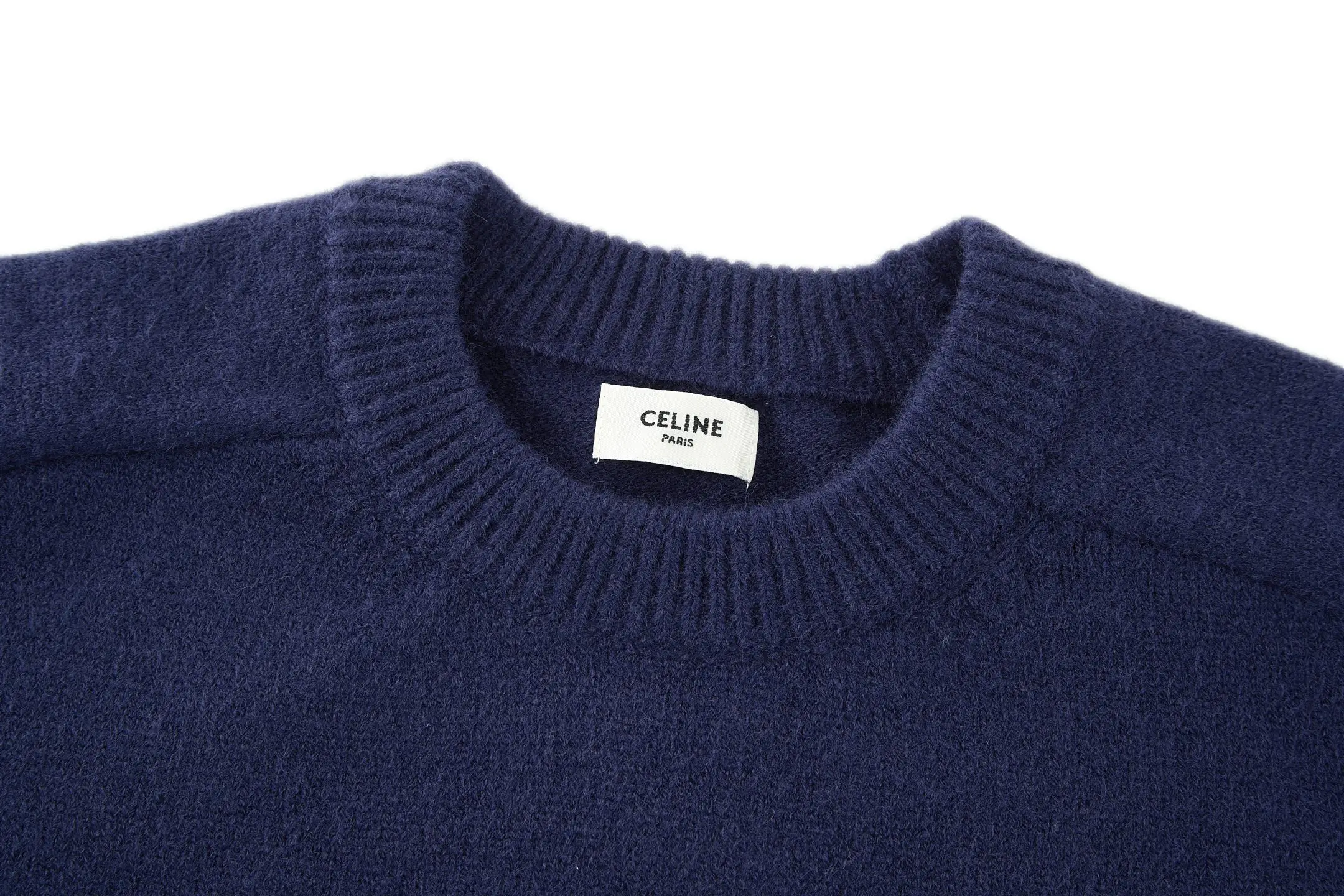 Triomphe Embroidered Wool-Cashmere Blend Sweater D23522476 — view 3