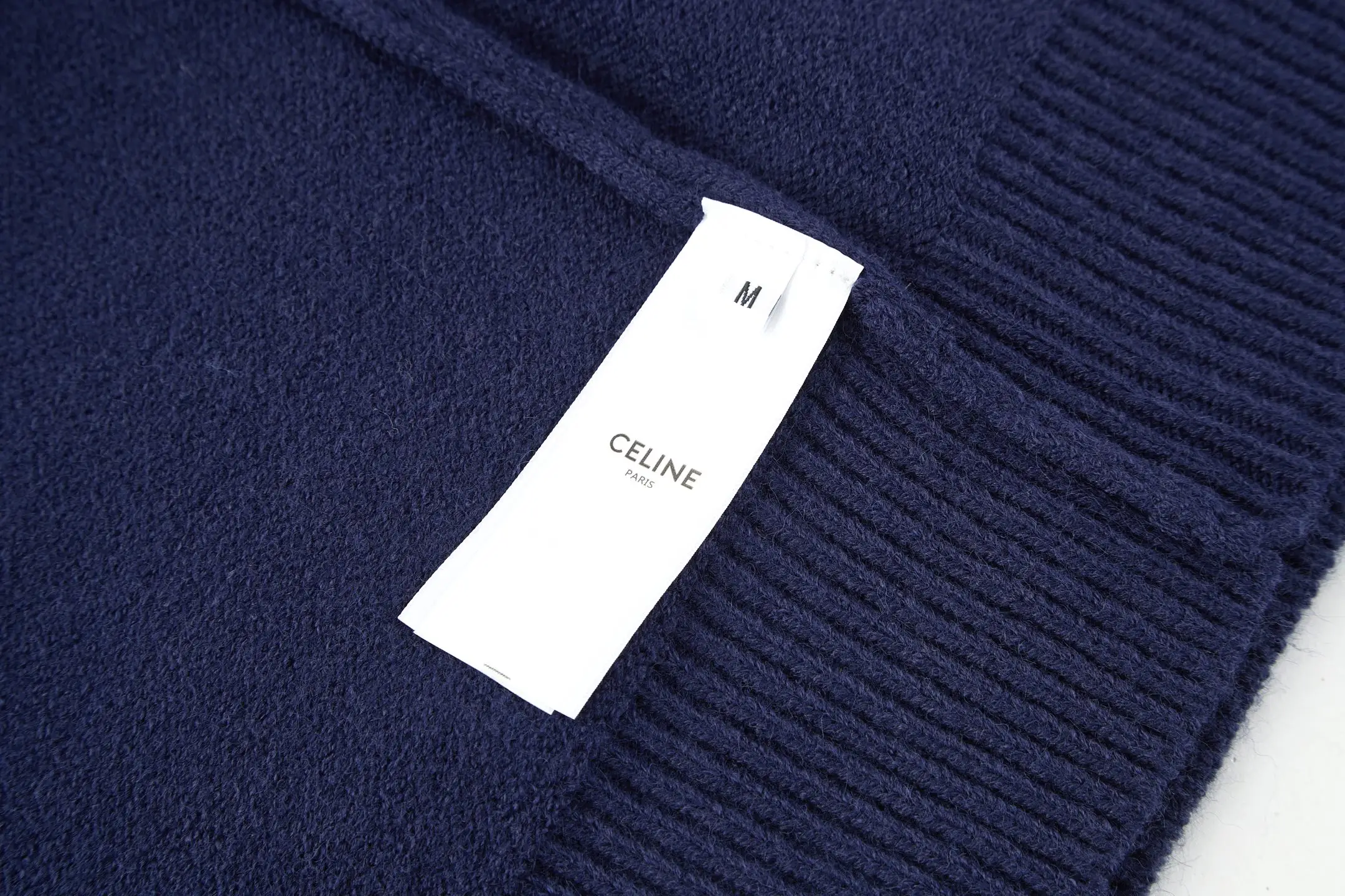 Triomphe Embroidered Wool-Cashmere Blend Sweater D23522476 — view 9