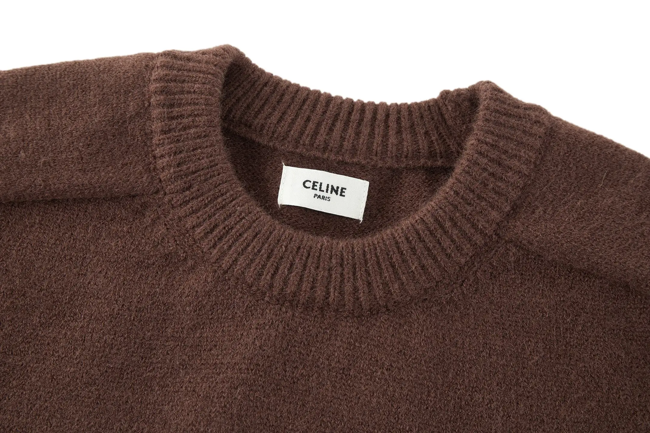 Triomphe Embroidered Wool-Cashmere Blend Sweater D23522477 — view 3