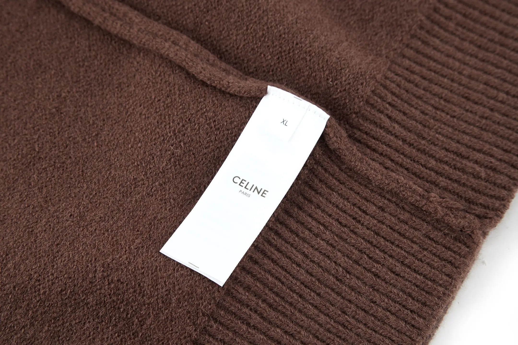 Triomphe Embroidered Wool-Cashmere Blend Sweater D23522477 — view 9