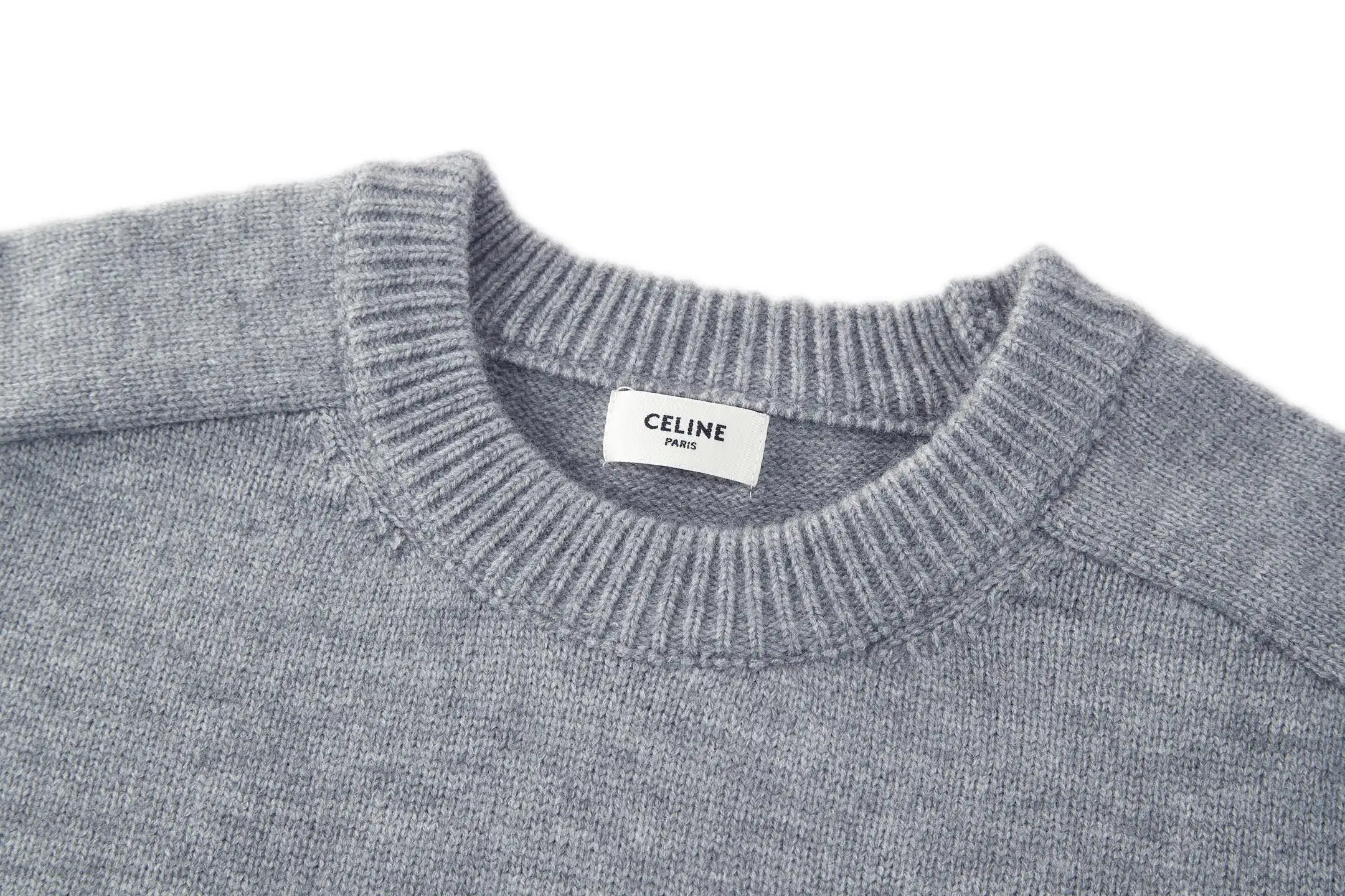 Triomphe Embroidered Wool-Cashmere Blend Sweater D23522472 — view 3