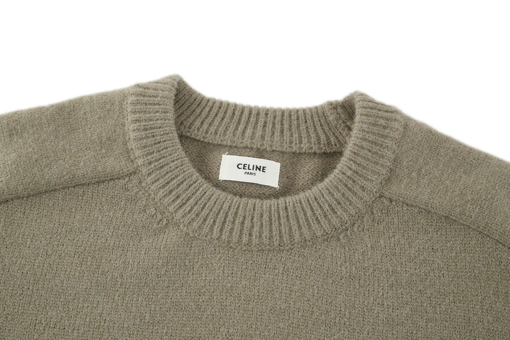 Triomphe Embroidered Wool-Cashmere Blend Sweater D23522475 — view 3