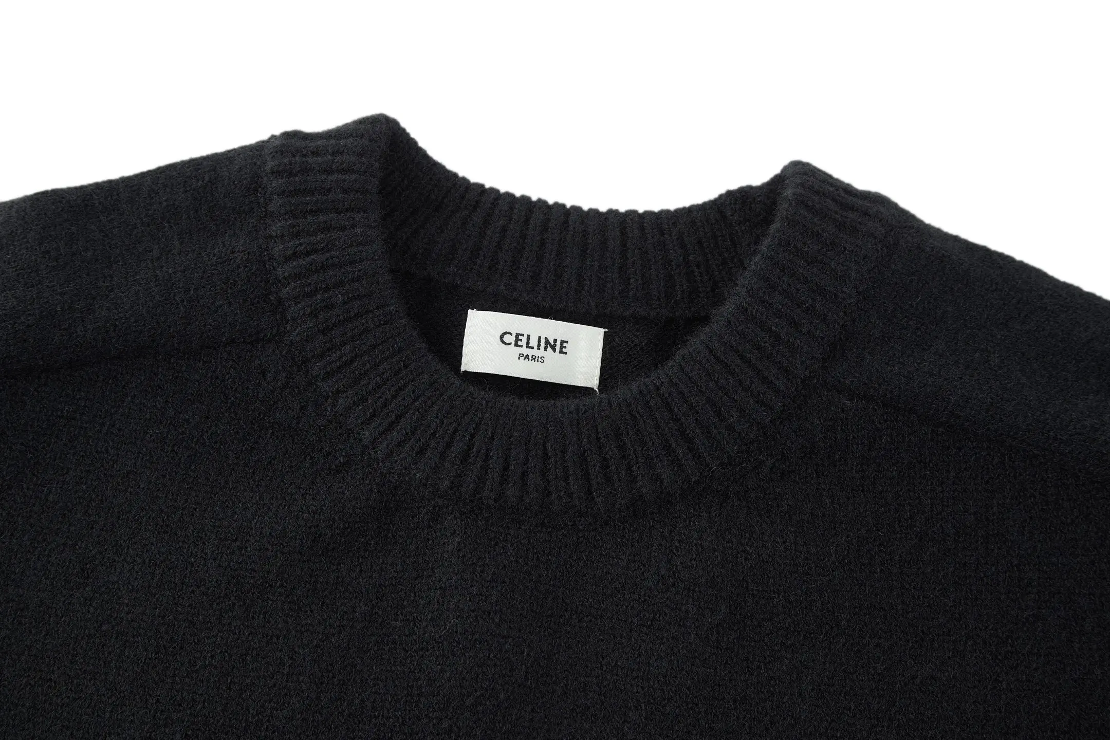 Triomphe Embroidered Wool-Cashmere Blend Sweater D23522473 — view 3