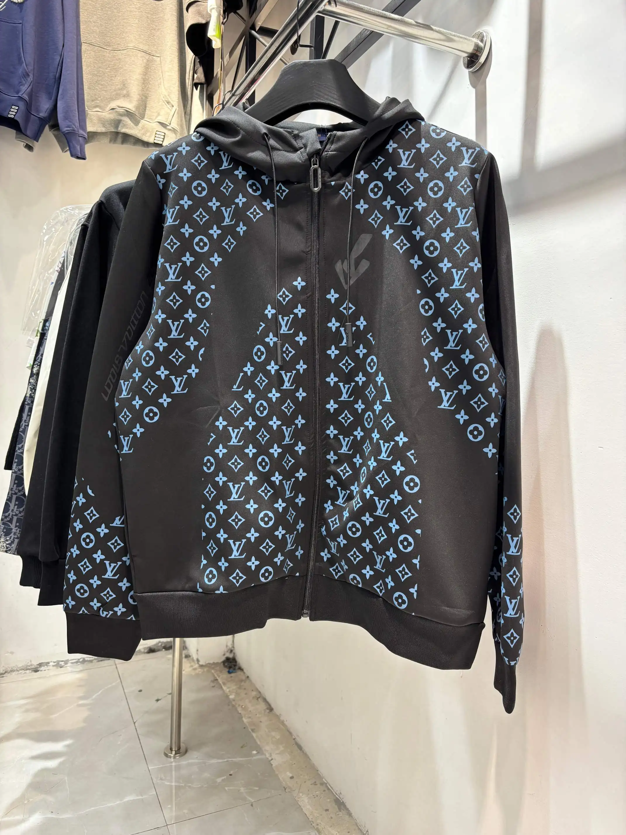 Monogram Scuba Zip-Up Hoodie D23513860