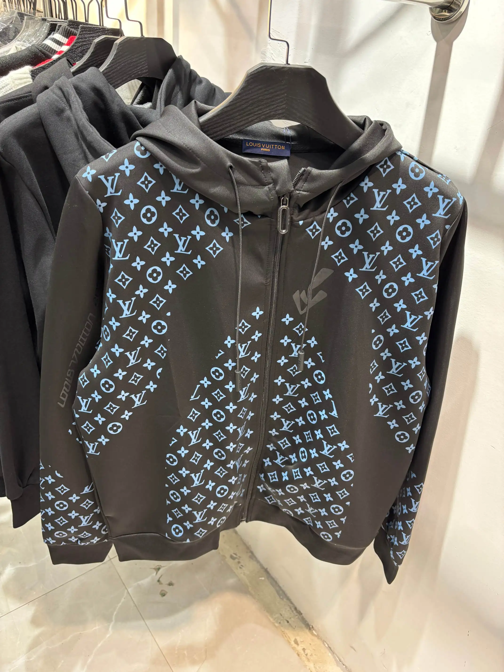 Monogram Scuba Zip-Up Hoodie D23513860 — view 3