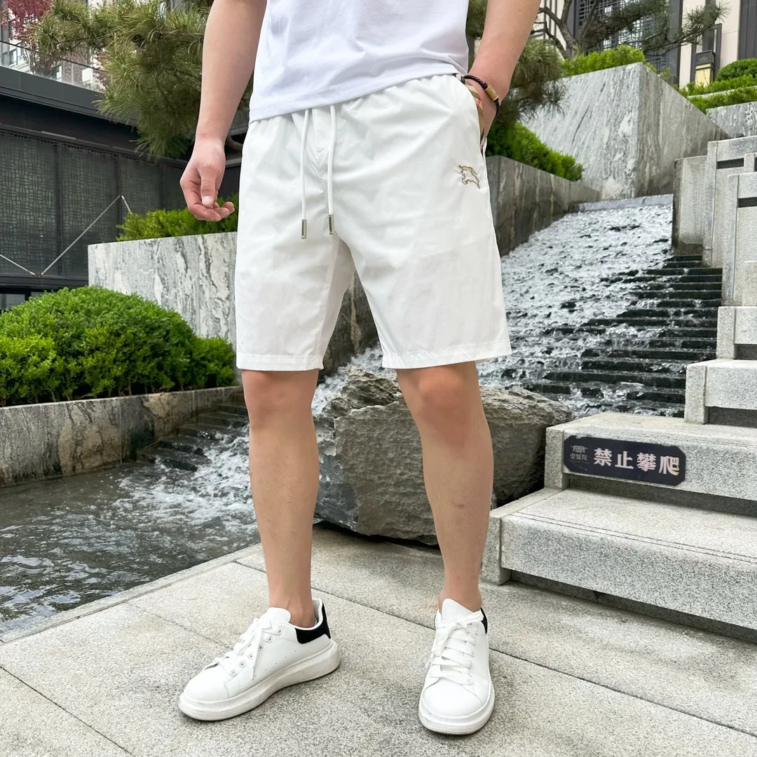 Logo-Embroidered Cotton Drawstring Shorts D24014944 — view 6