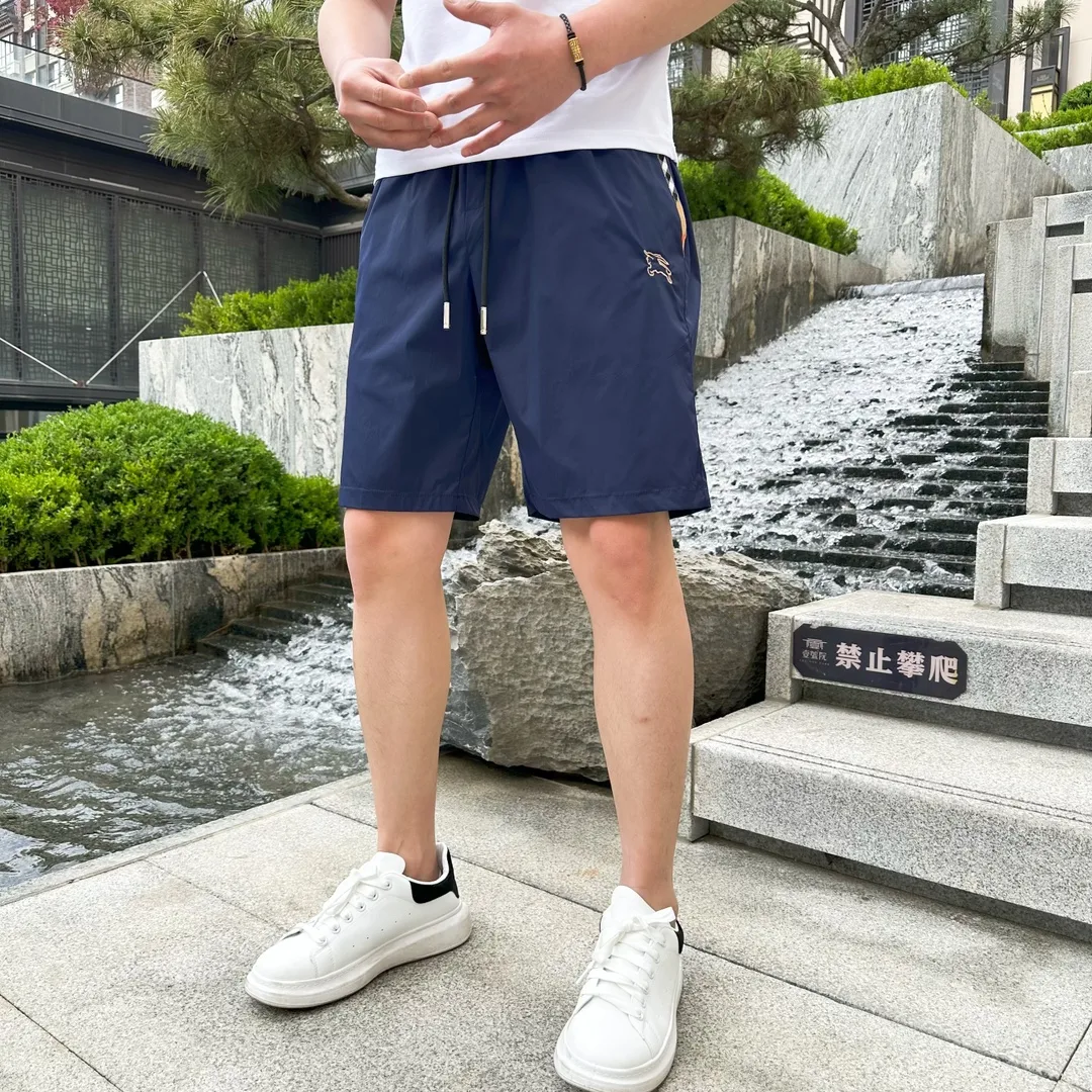 Logo-Embroidered Cotton-Blend Casual Shorts D24014943