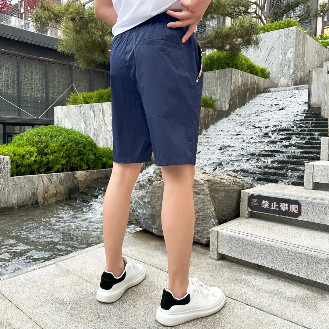 Logo-Embroidered Cotton-Blend Casual Shorts D24014943 — view 8