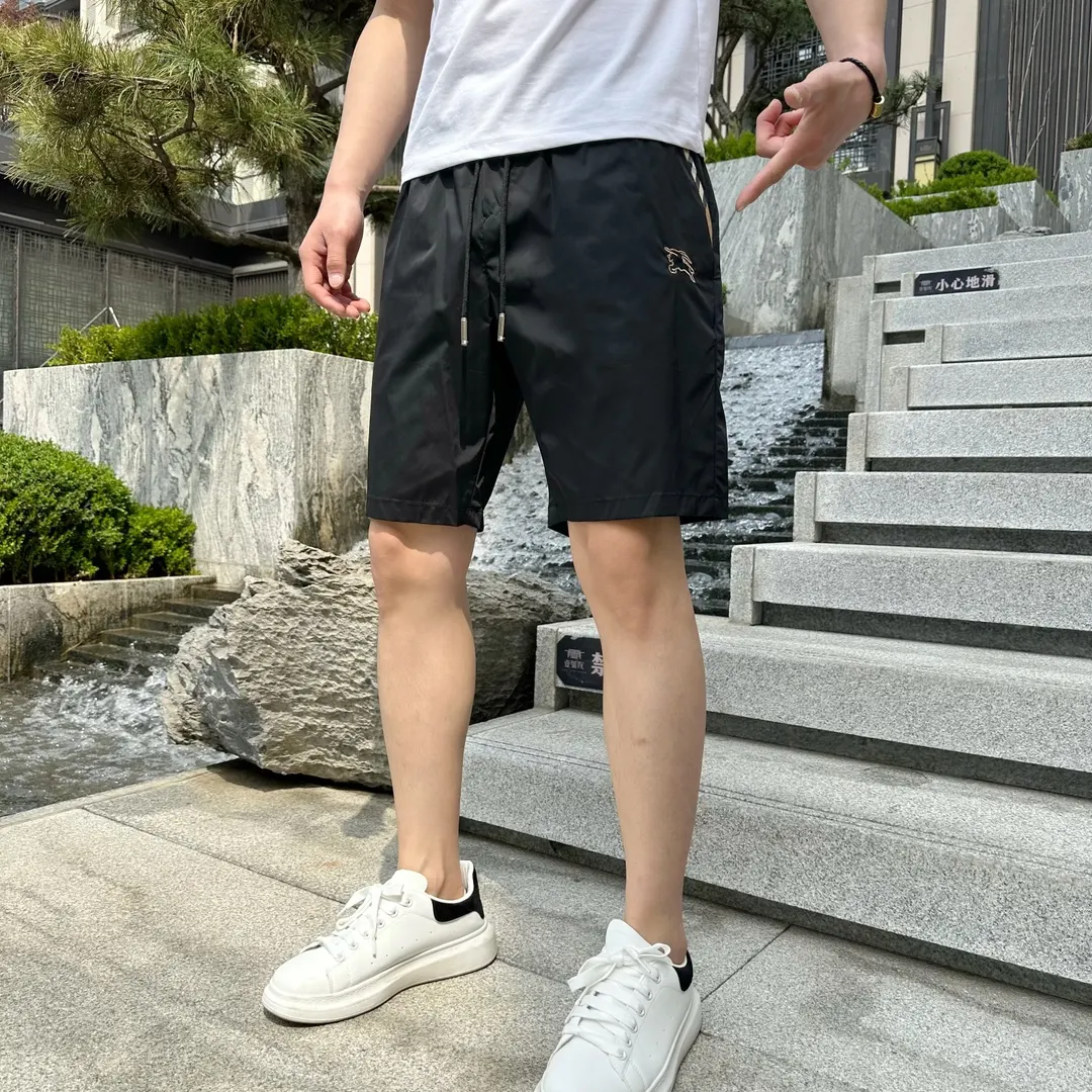 Logo-Embroidered Cotton-Blend Casual Shorts D24014942