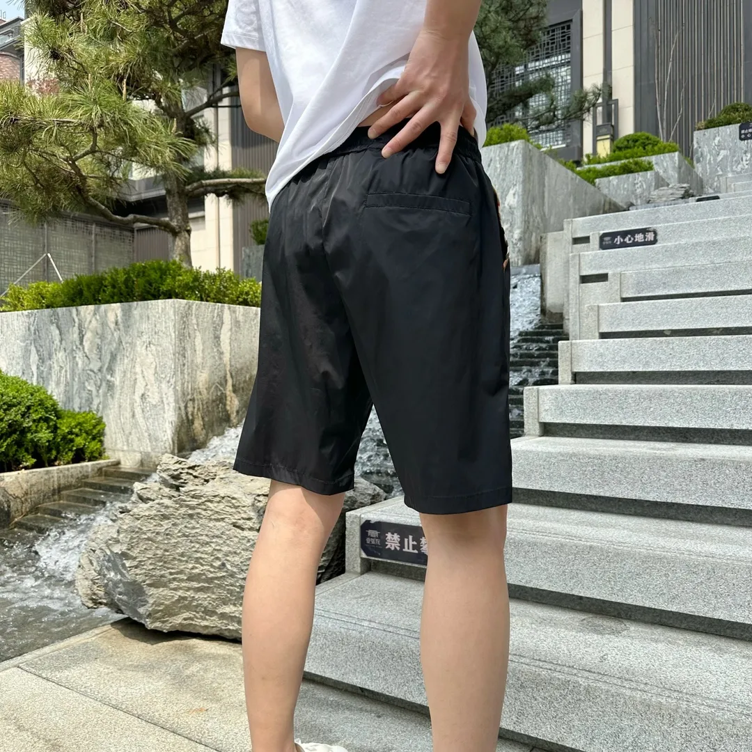 Logo-Embroidered Cotton-Blend Casual Shorts D24014942 — view 9