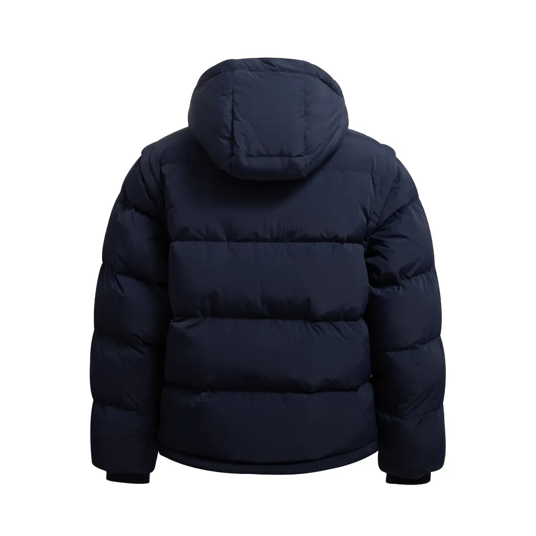 Convertible Sleeve Hooded Down Puffer Jacket D24021648 — view 2
