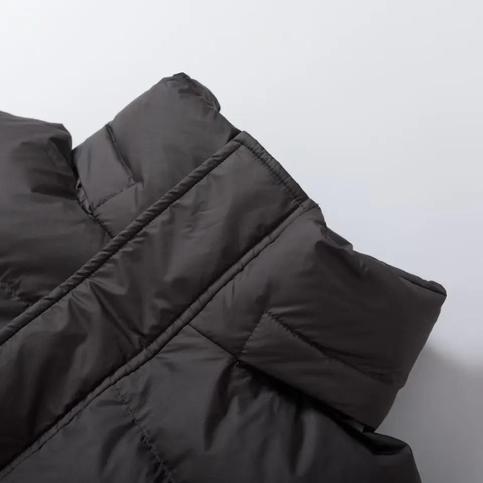 Flame Embroidered Down-Filled Puffer Jacket D24021647 — view 3