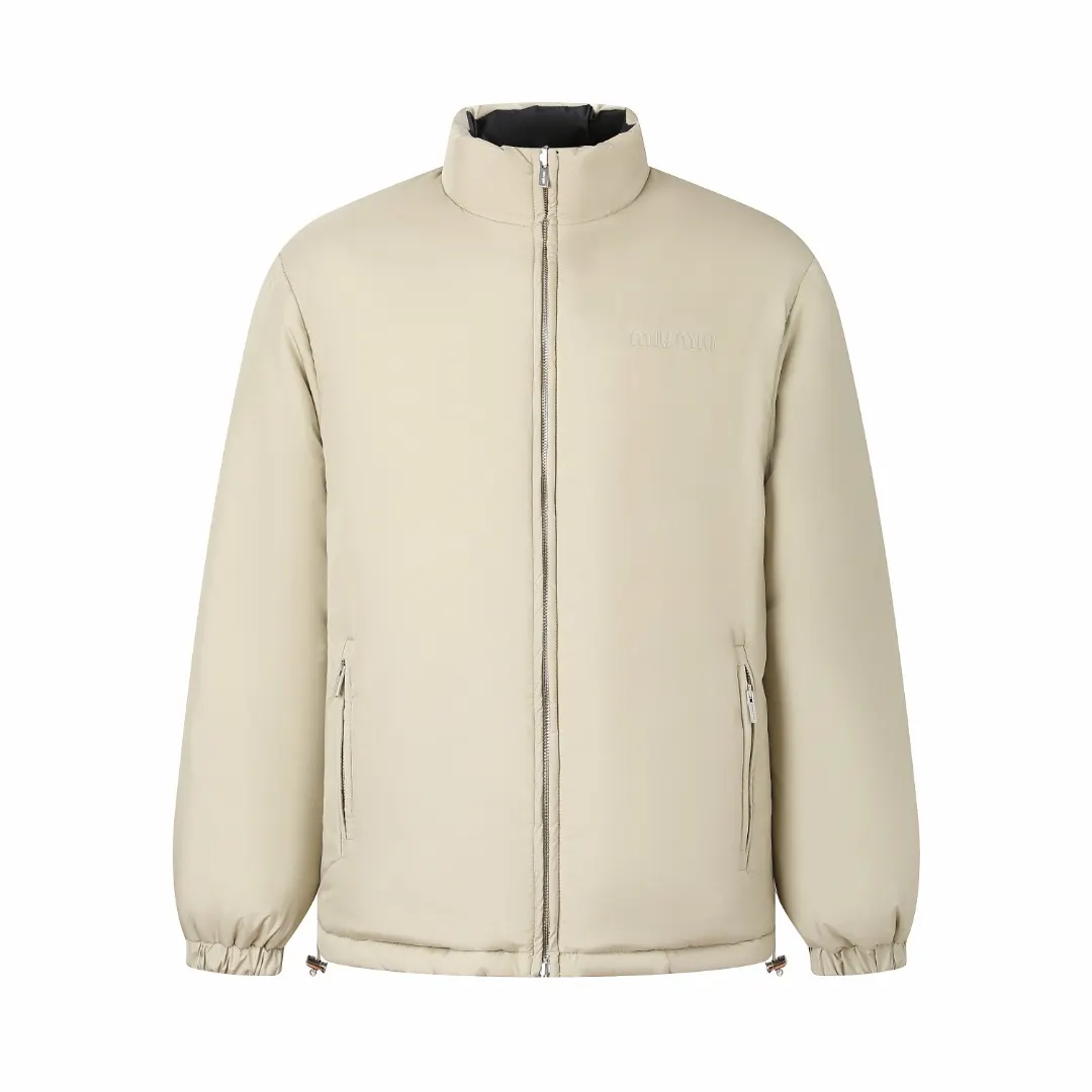 Reversible Logo-Embroidered Down Puffer Jacket D24021656 — view 4