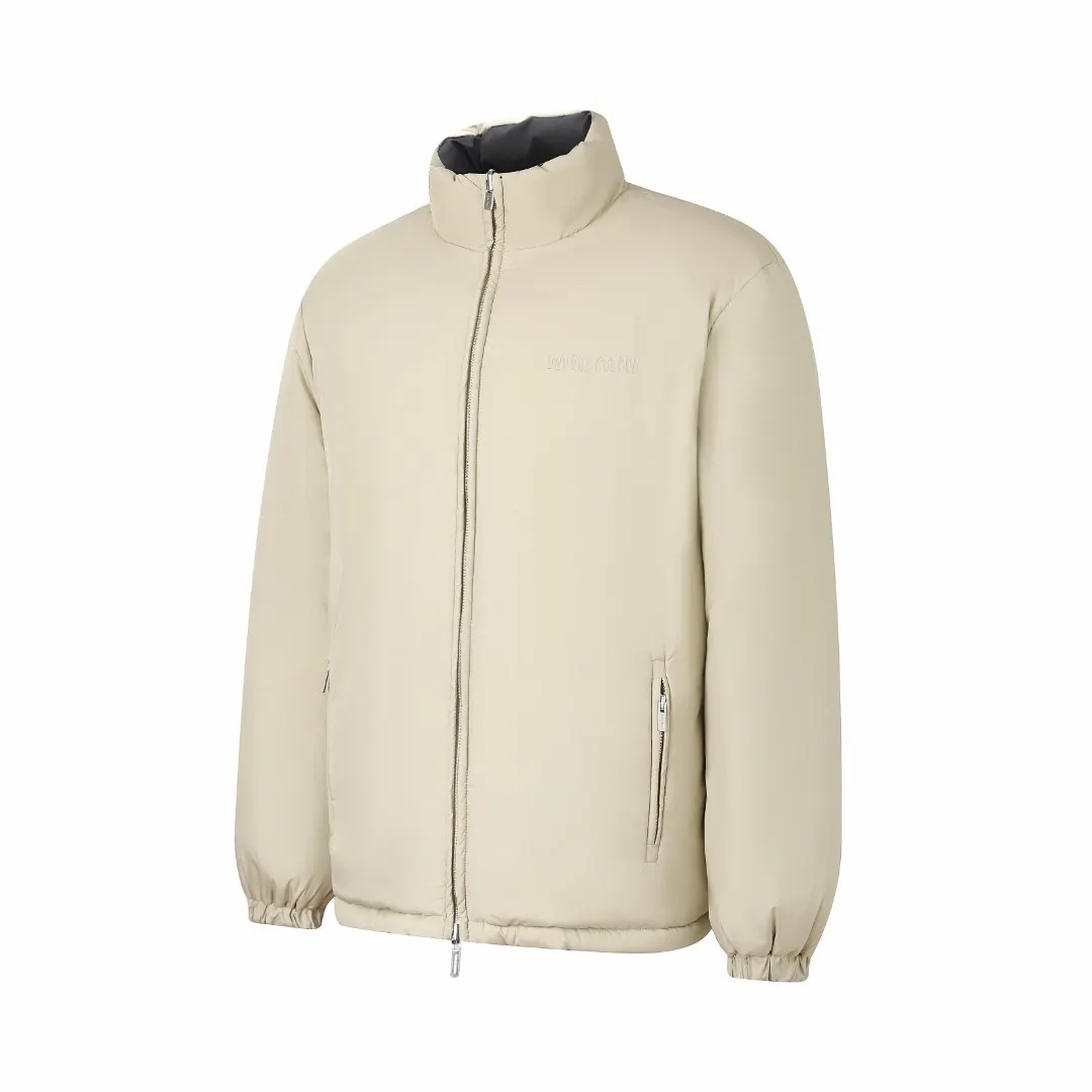 Reversible Logo-Embroidered Down Puffer Jacket D24021656 — view 5
