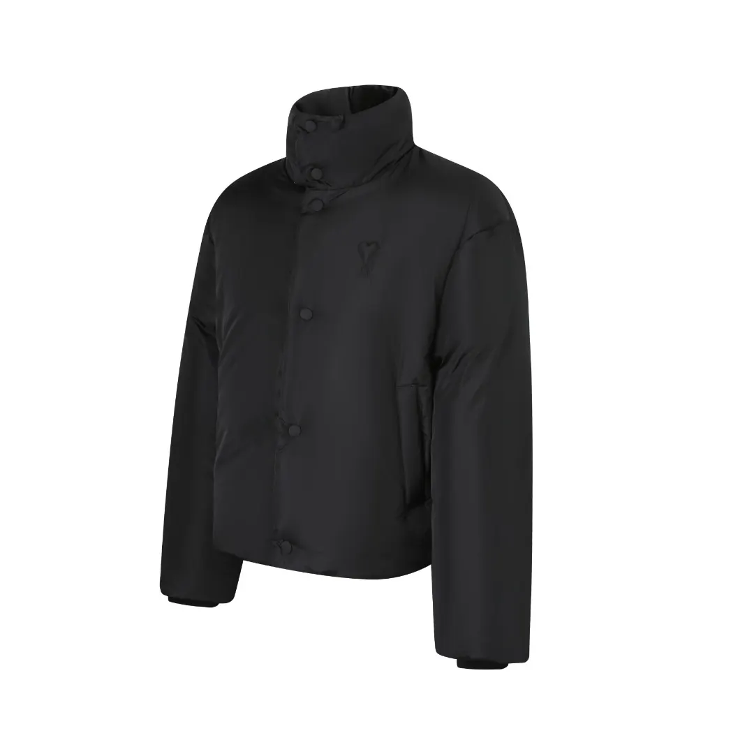 Ami de Coeur Embroidered Puffer Jacket D24021658 — view 2