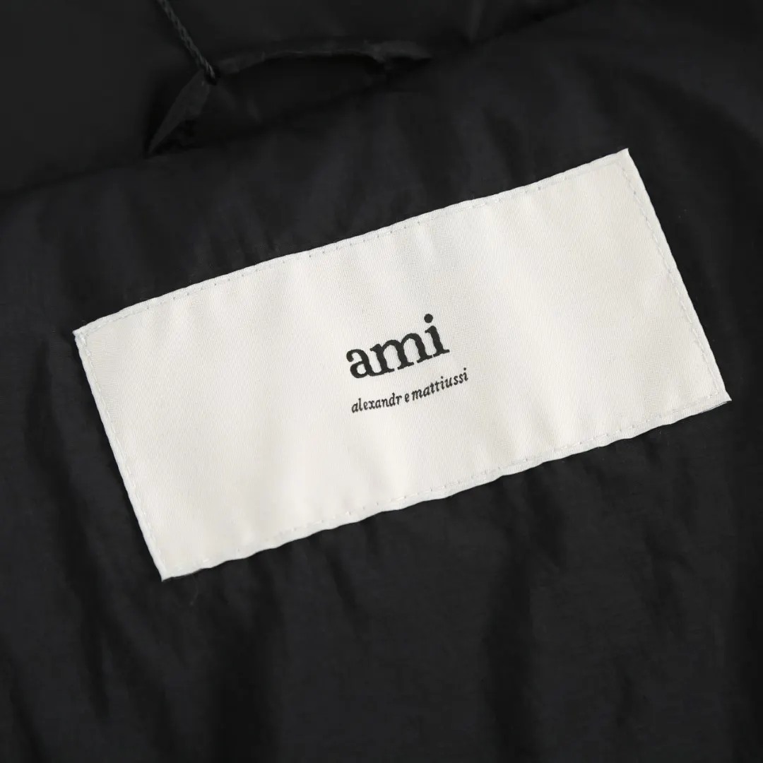 Ami de Coeur Embroidered Puffer Jacket D24021658 — view 9