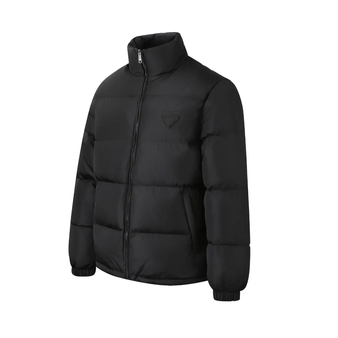 Logo-Appliqué Padded Nylon Down Jacket D24021649 — view 2
