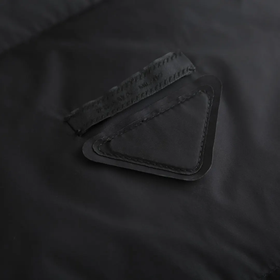 Logo-Appliqué Padded Nylon Down Jacket D24021649 — view 4